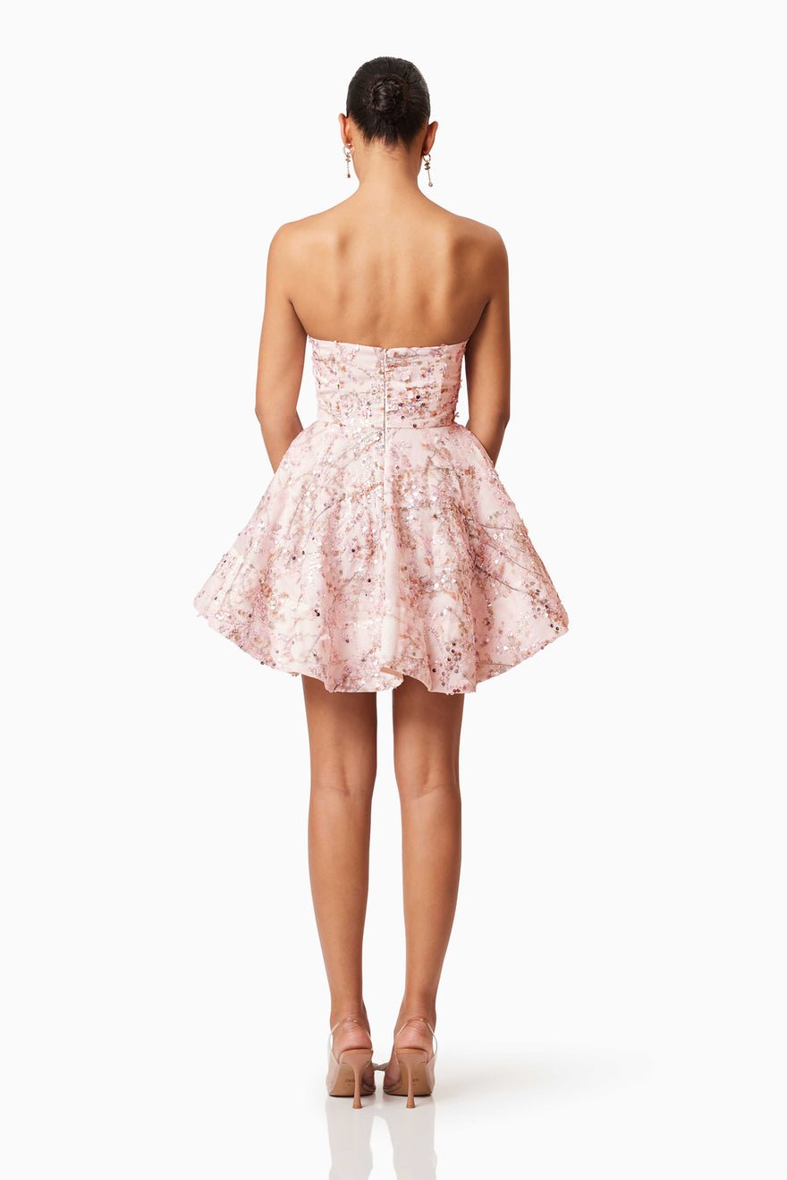 Elliatt Regina Mini Dress - Pink photo 4