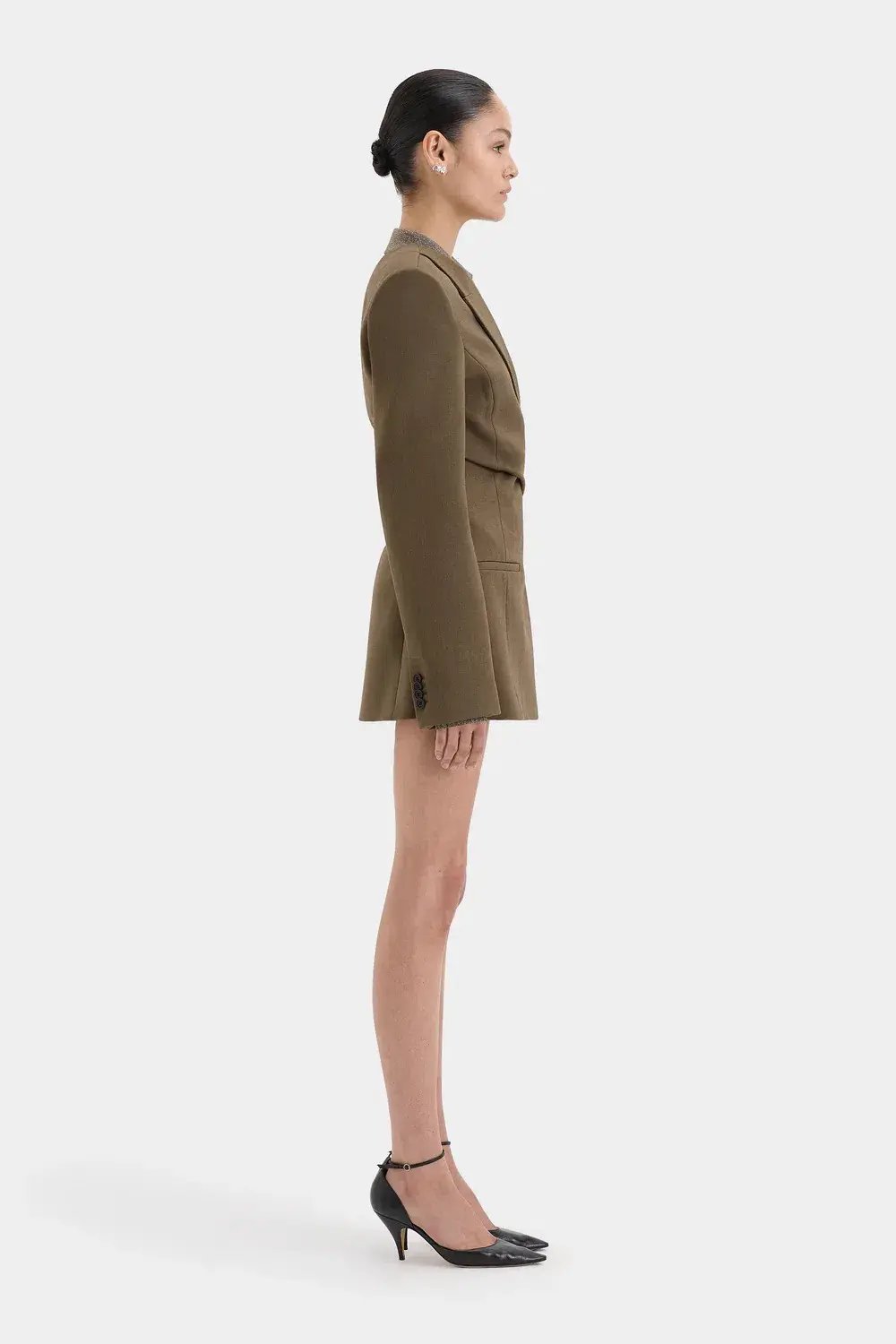 SIR the Label Sartoria Mini Dress Green Size 1 / AU 8 photo 2
