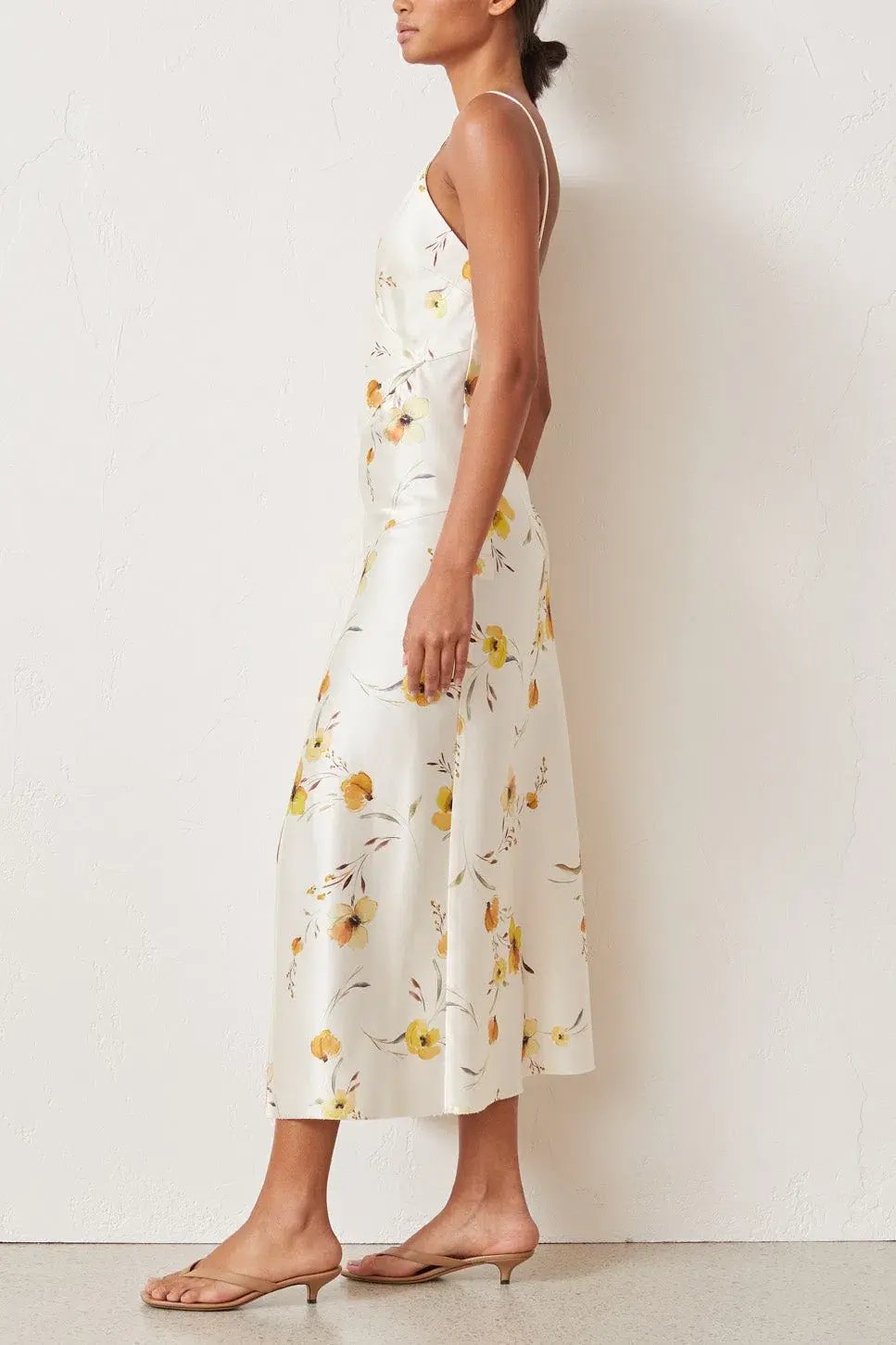 Bec and Bridge Colette Wrap Midi Dress - Floral Print - Size 12 photo 3