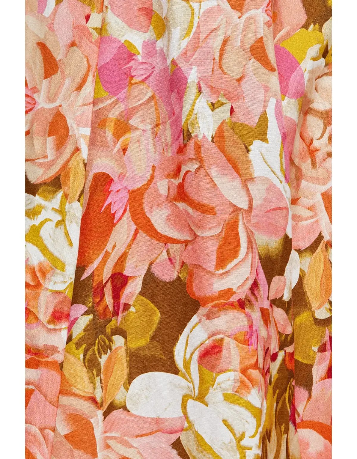 Acler Tate Midi Dress in Pink Bouquet Size 14 photo 3