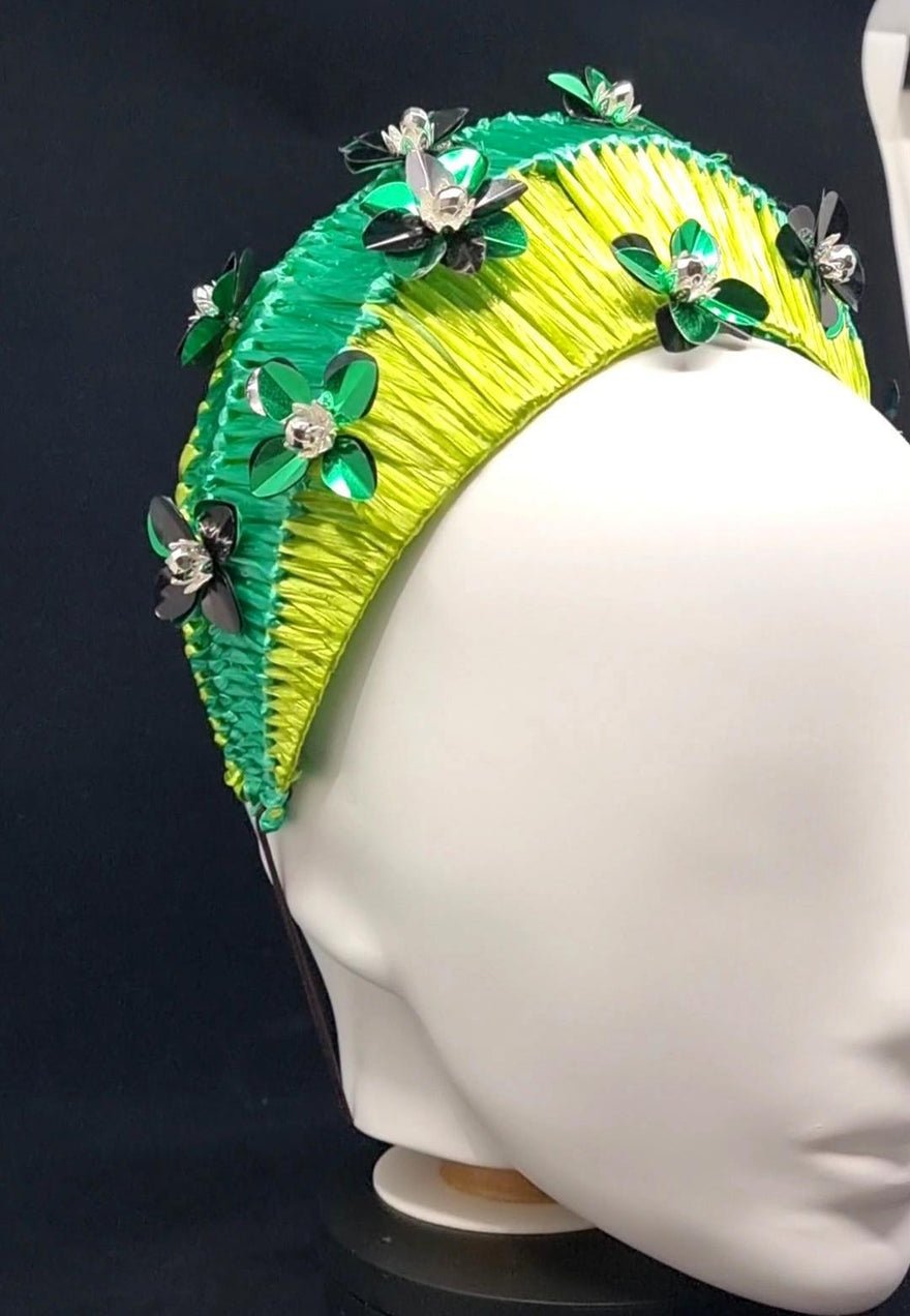 Stephanie Munro Millinery Emerald Crown photo 2