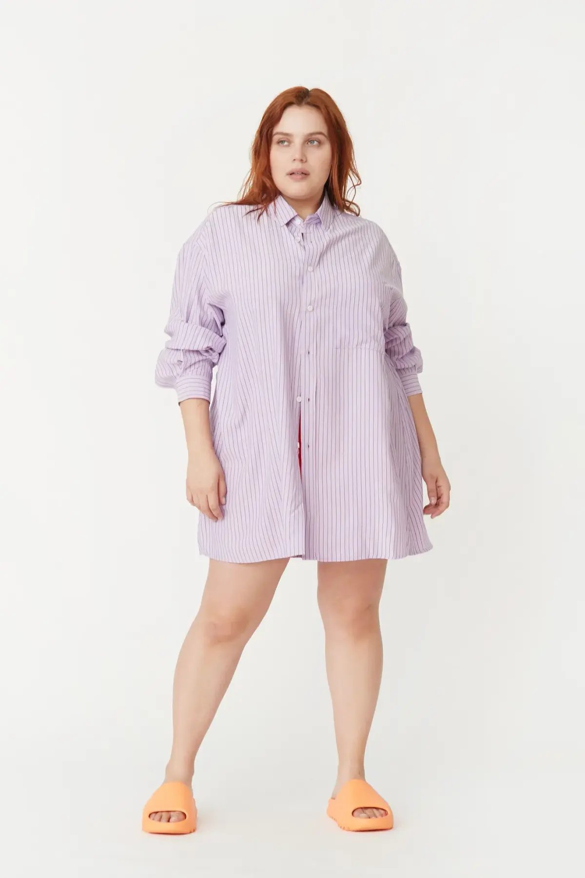 Blanca Benson Shirt in Lilac Purple One Size photo 4