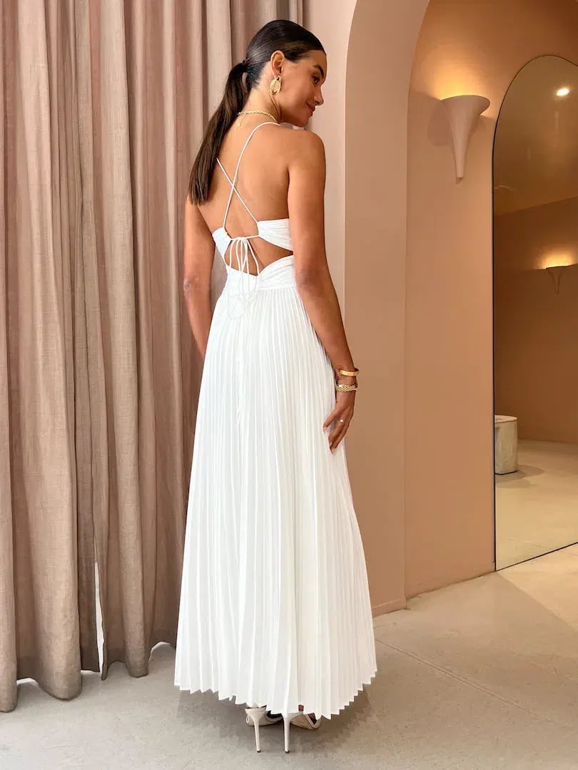 Issy Orla Maxi Dress White Size 6 photo 3
