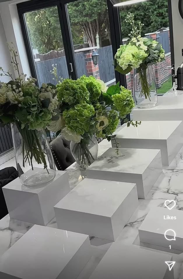 Event Hire - Acrylic Food Risers/ Display 8pcs photo 2