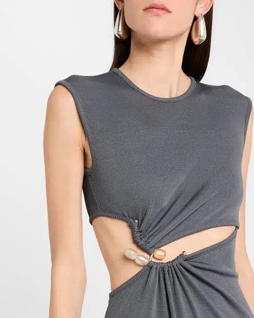 Christopher Esber Concave Stone Tank Dress Size AU 8 photo 2