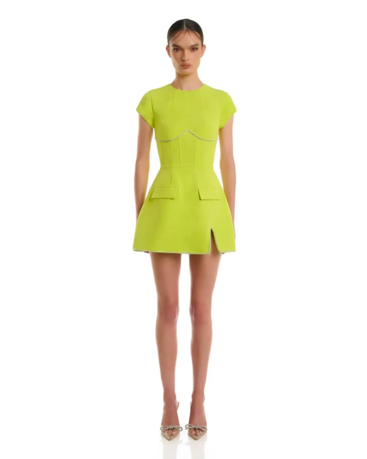 Eliya The Label Myah Dress Green Size M / AU 10 photo 2