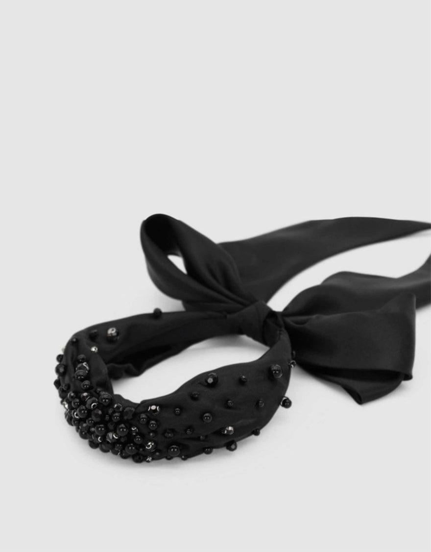 Morgan & Taylor Callie Fascinator, Black photo 2