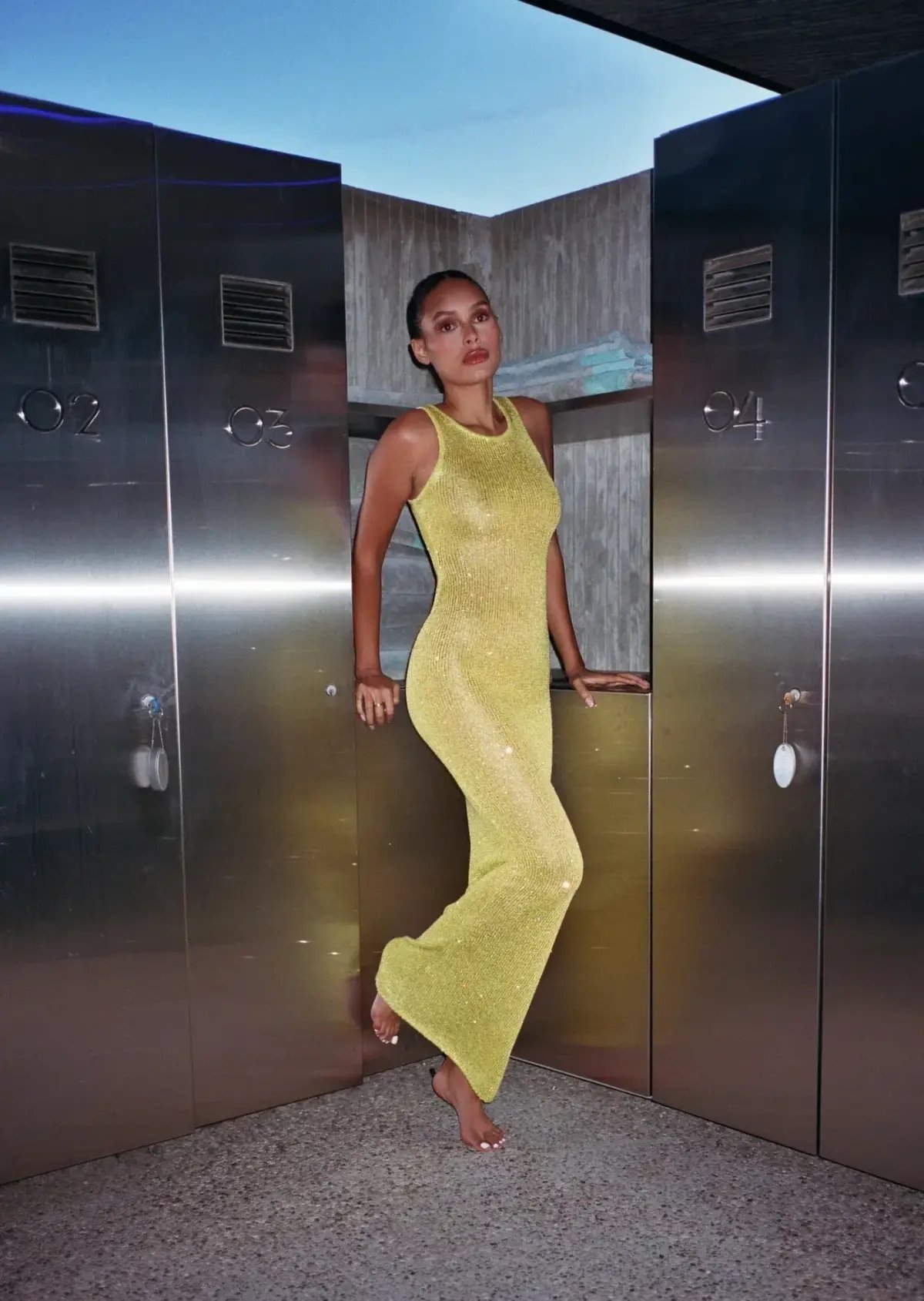 Asta Resort Natalia Dress Yellow Size 6 photo 2