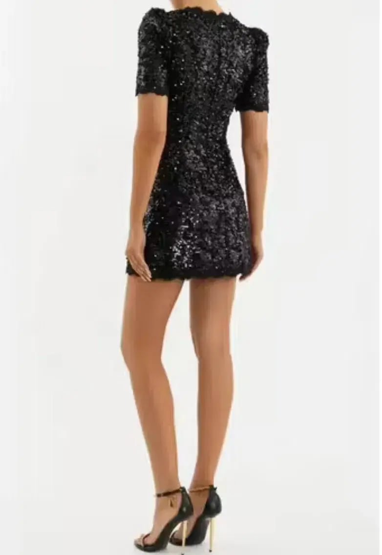 Rebecca Vallance Diana Bow Mini Dress Size AU 8 photo 3