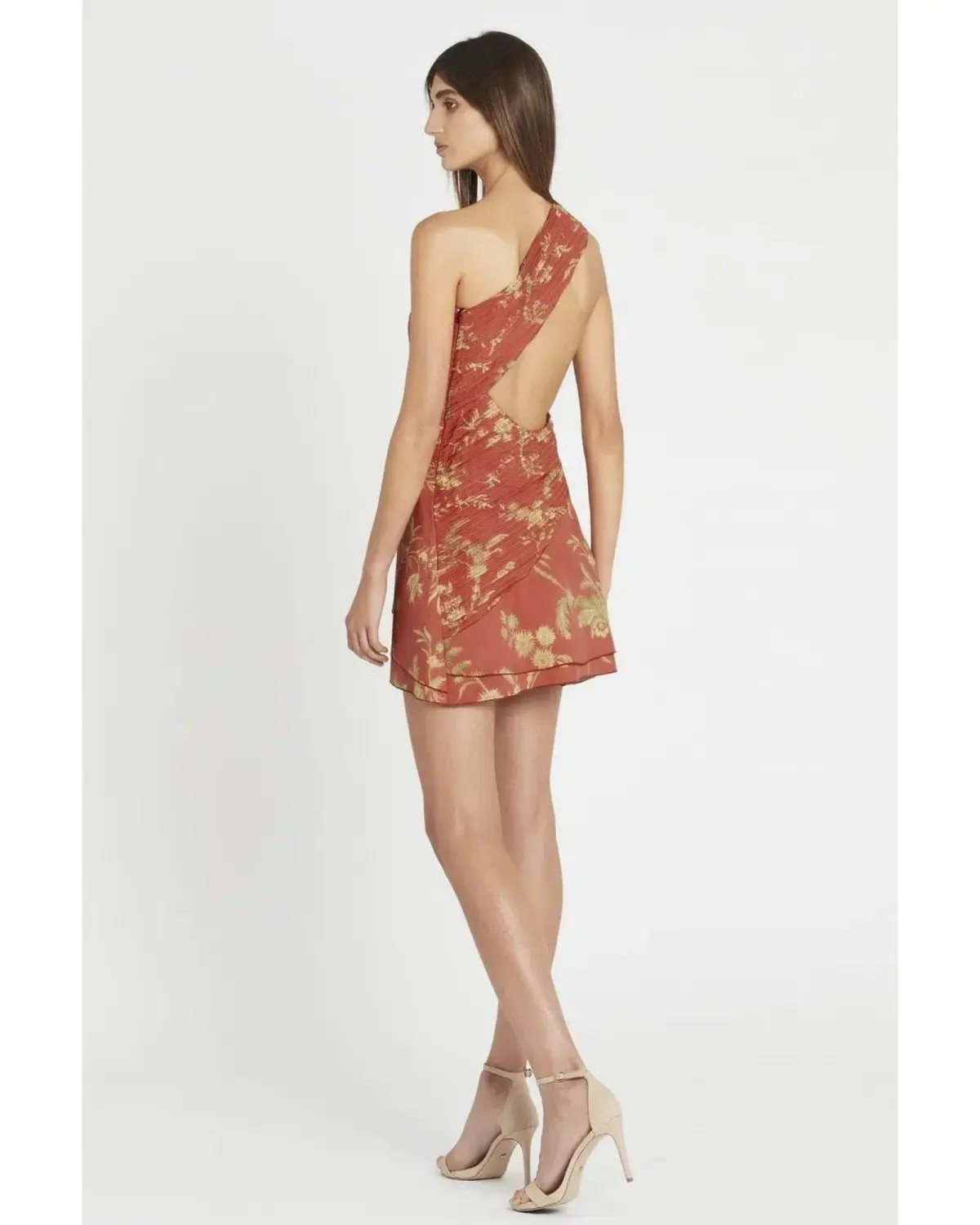 Sir the label Florentine Dress Rust Orange Size AU 10 photo 2