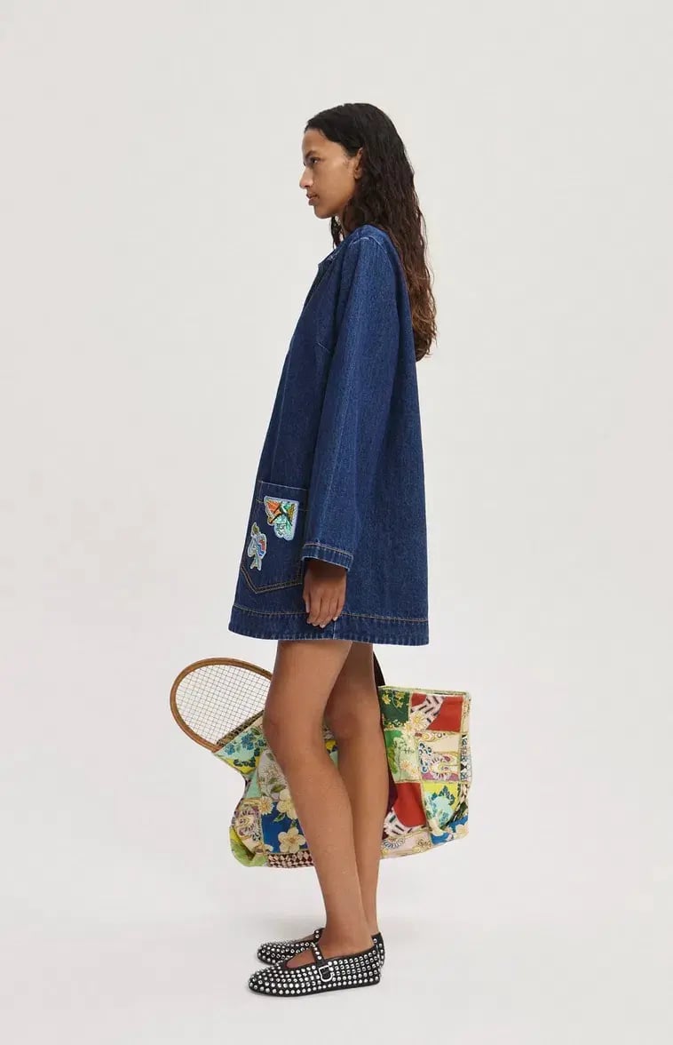 Alemais Speedy Denim Mini Size AU 12 photo 2