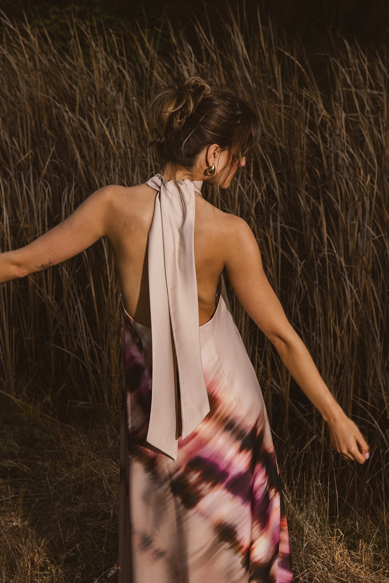 PASDUCHAS HORIZON HALTER MIDI - BLUR photo 7
