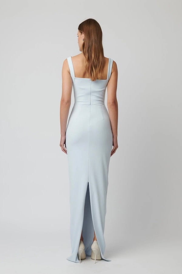 EFFIE KATS MARBELLA GOWN - ICE BLUE photo 4