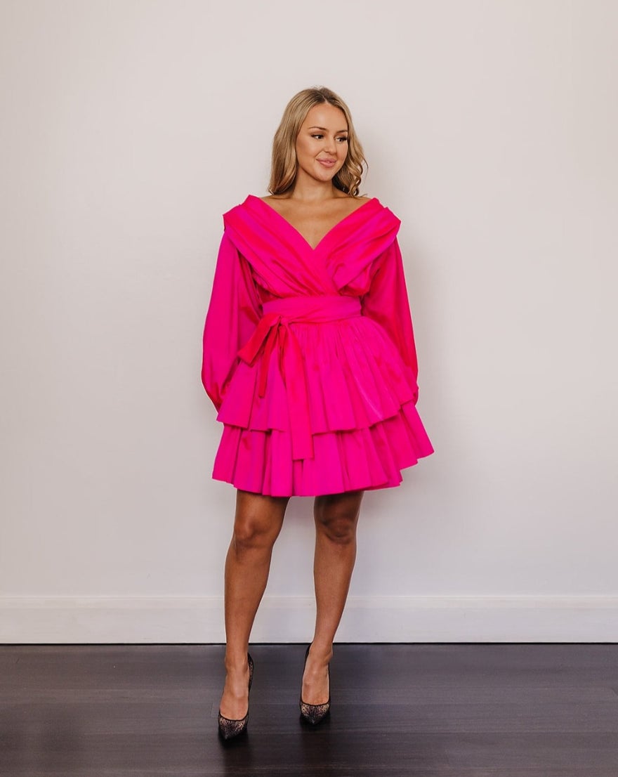 Alin Le Kal Chloe Fushia Dress photo 2