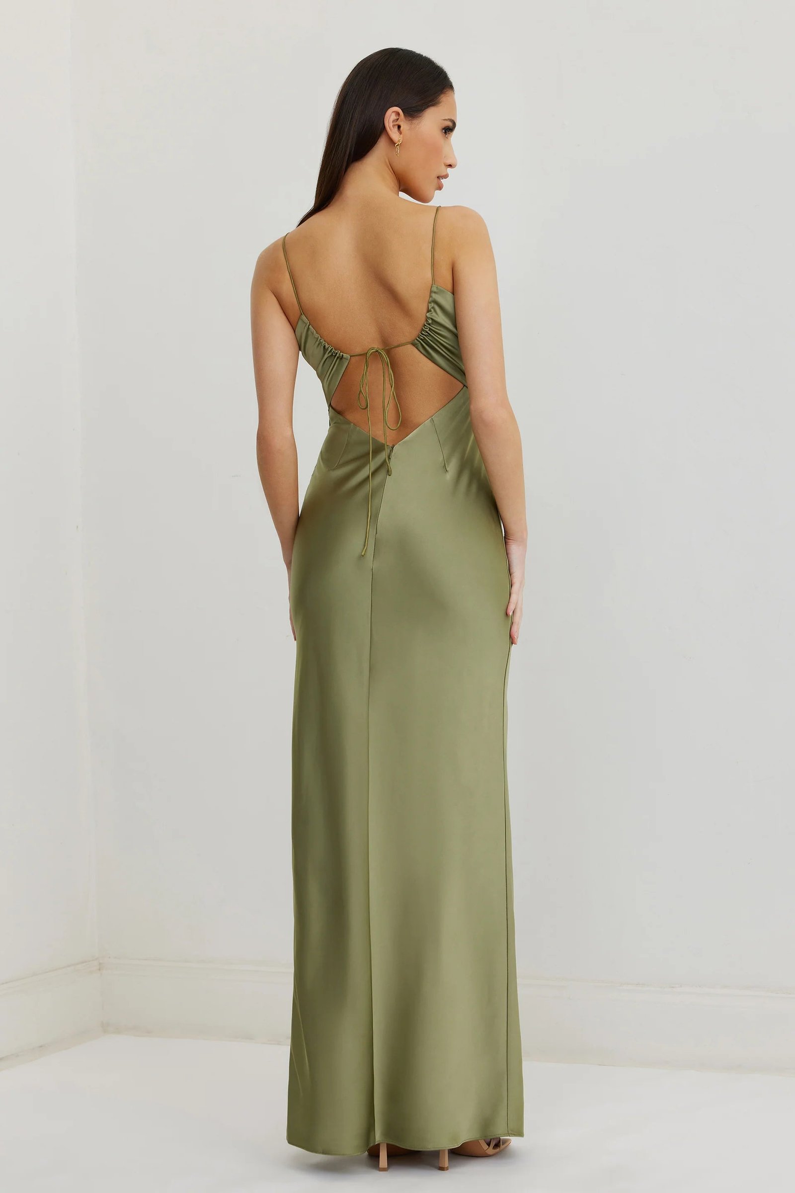 LEXI DAKOTA DRESS - MOSS photo 4