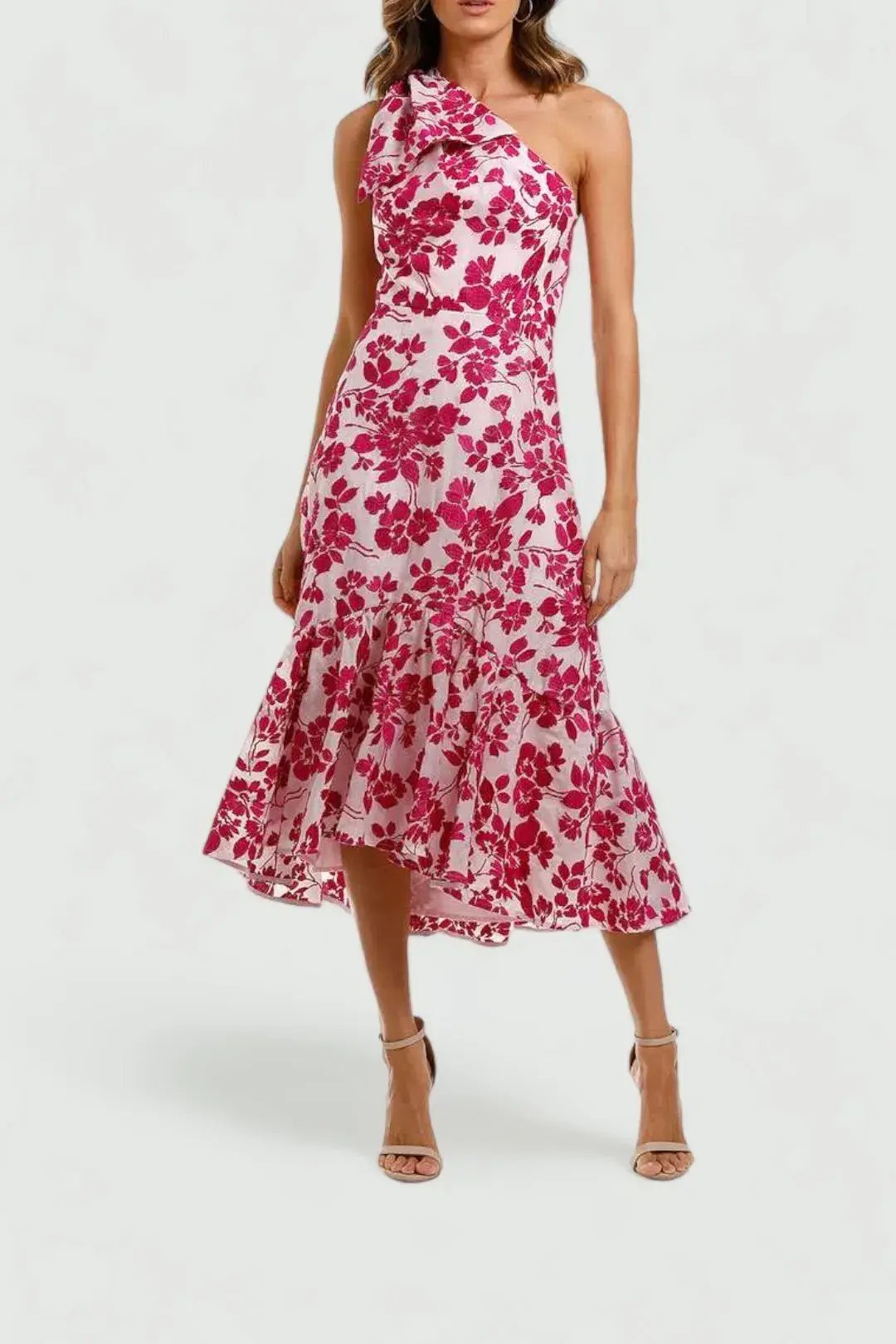 Talulah Les Saison Midi Dress Floral Print Size 16 photo 2