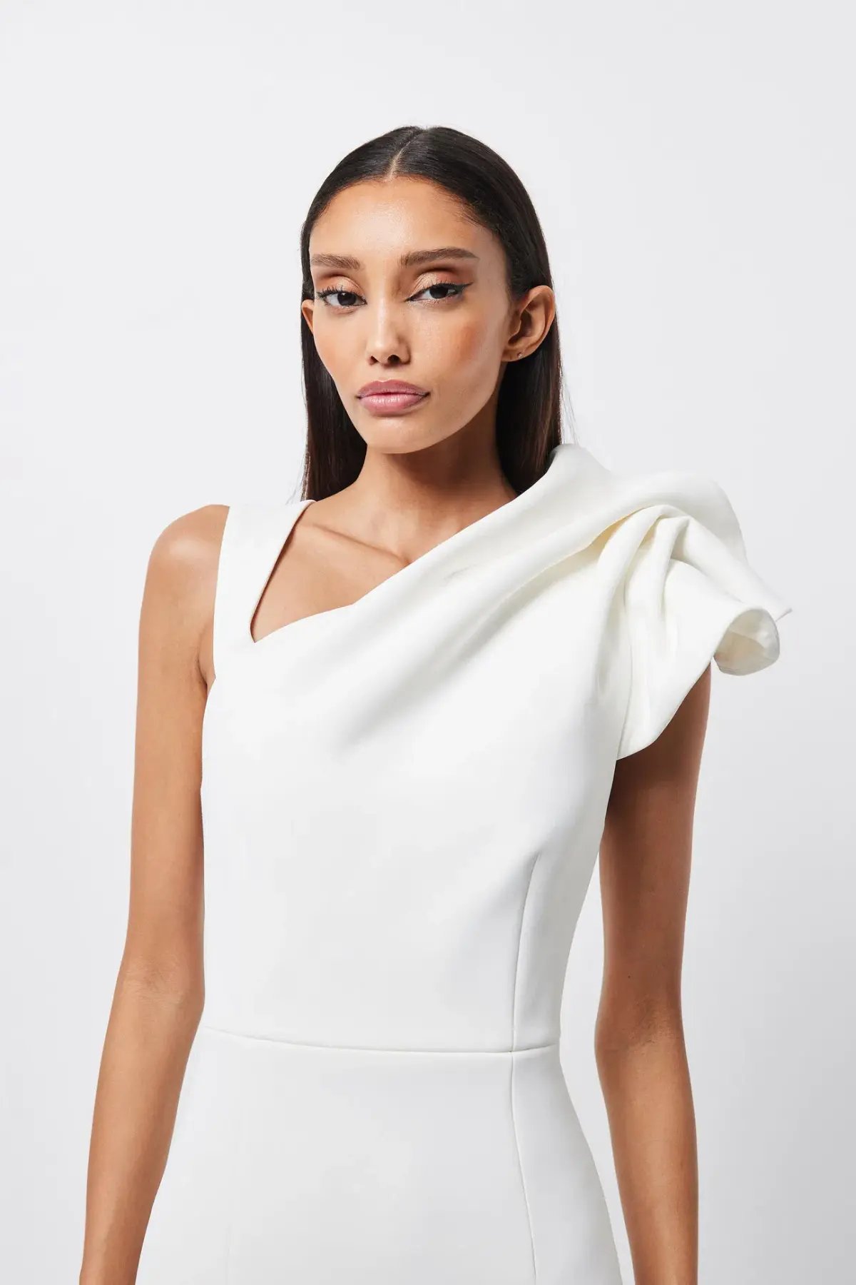 Mossman Infatuation Maxi Dress White Size 12 photo 4