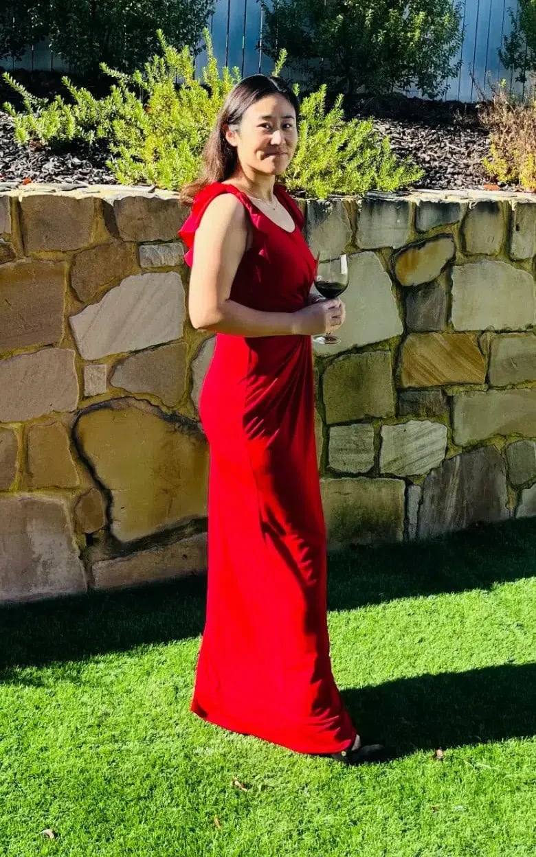 Phase Eight Donna Maxi Dress Red Size 10 photo 2