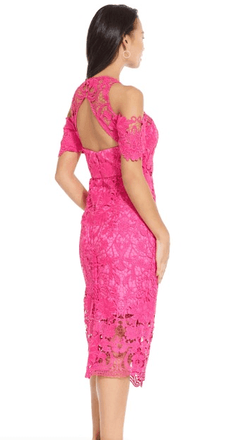 Thurley Pink Lace Dress photo 2