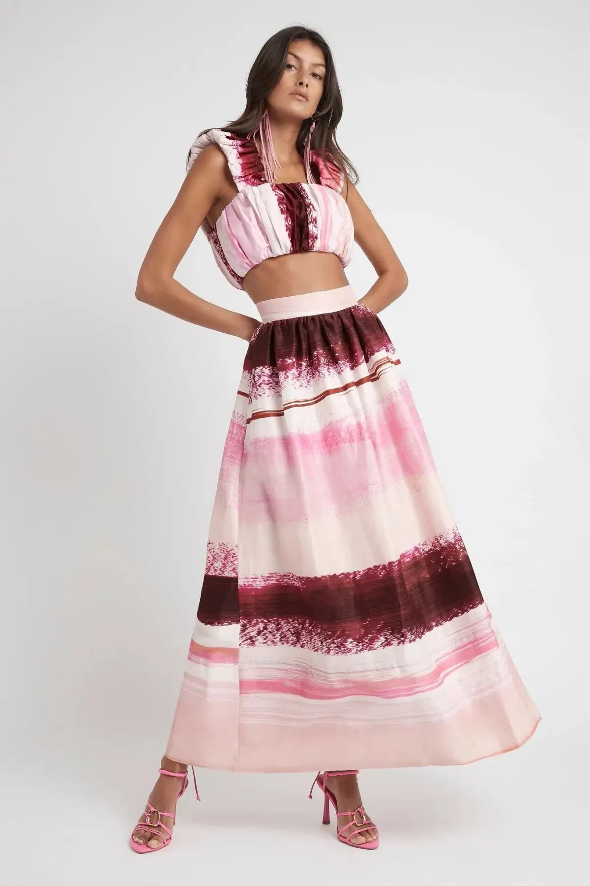 Aje Kasbah Top & Skirt Set Print Size 6 photo 2