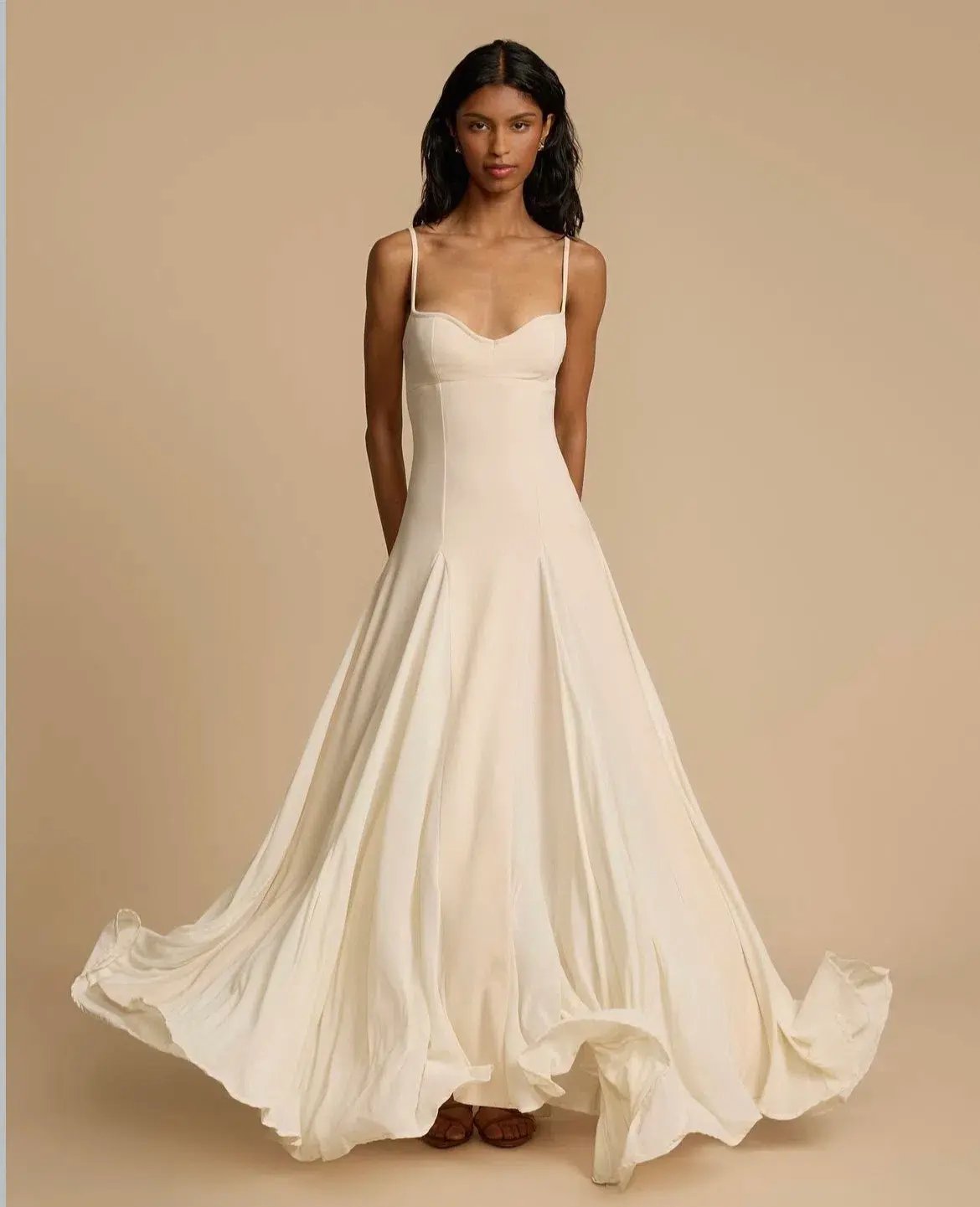 Arcina Ori  Paloma Dress in Stone Size 8 photo 2