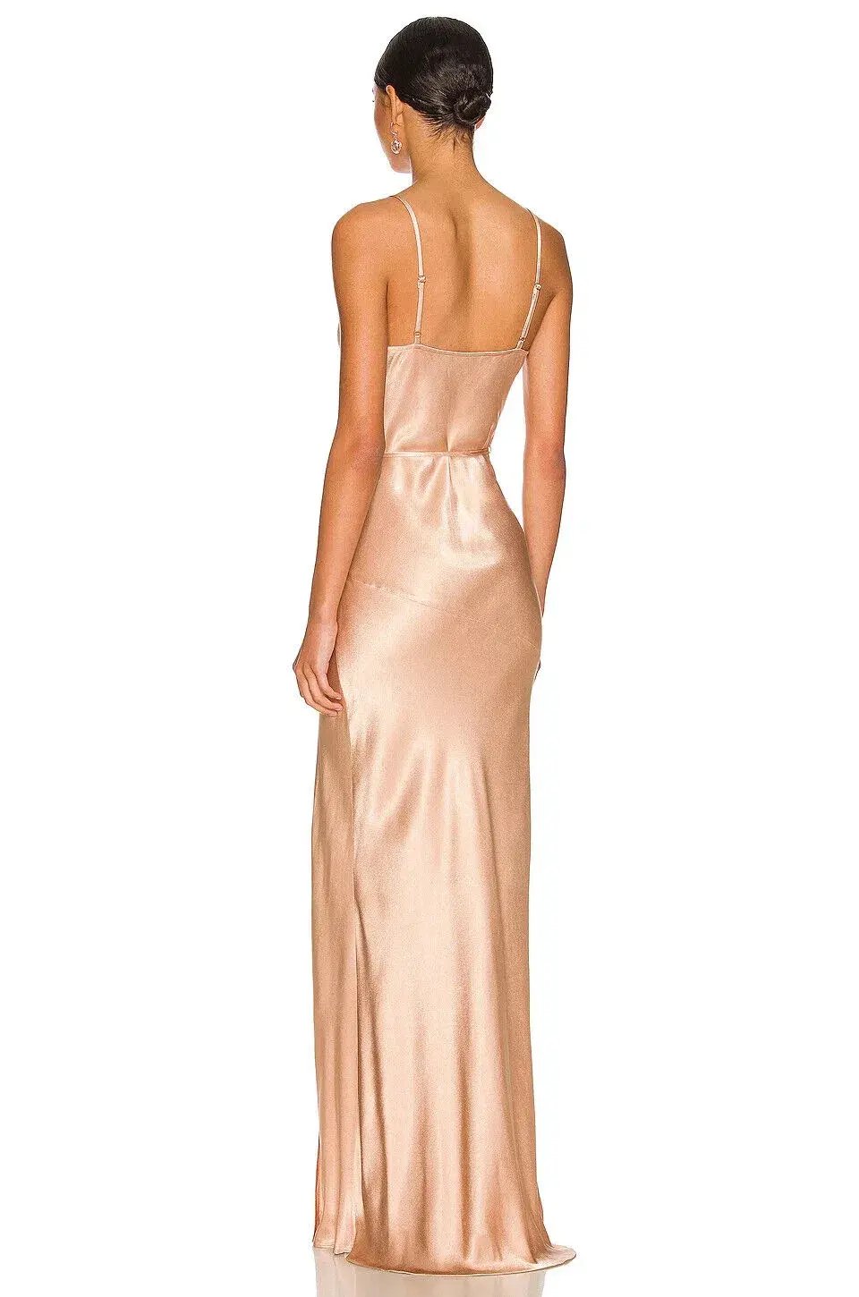 Shona Joy La Lune Bias Cowl Maxi Dress in Desert Rose Size 8 photo 2