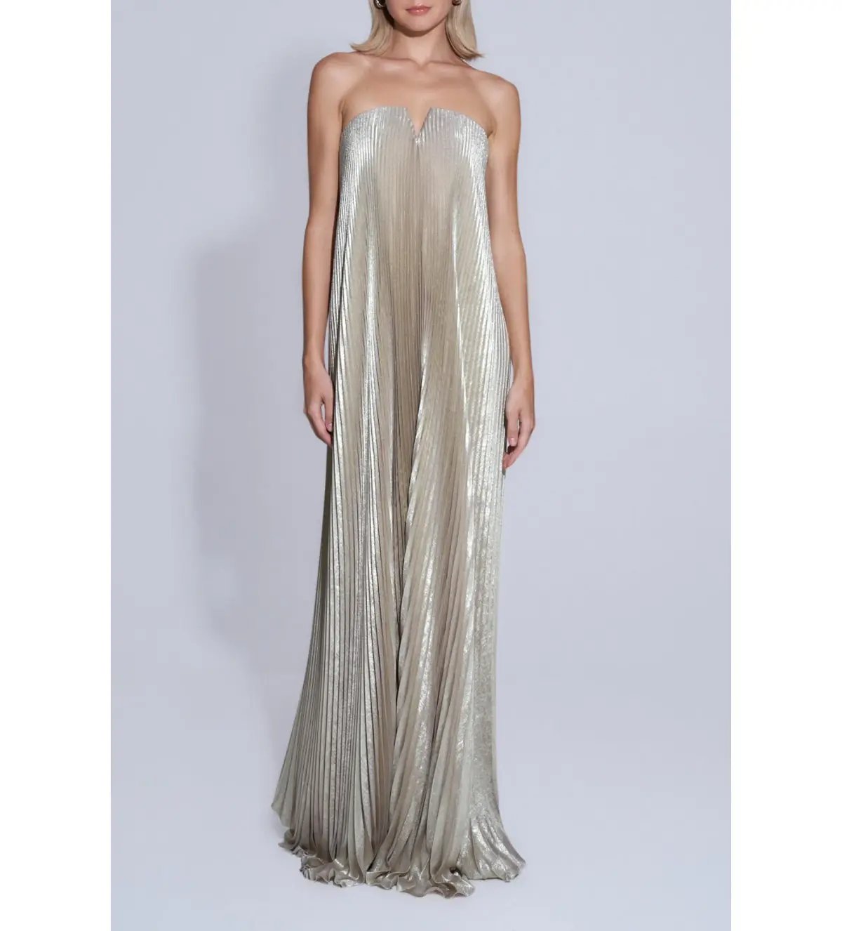 Lidee Black Tie Gown Gold ShimmerSize 8 photo 2