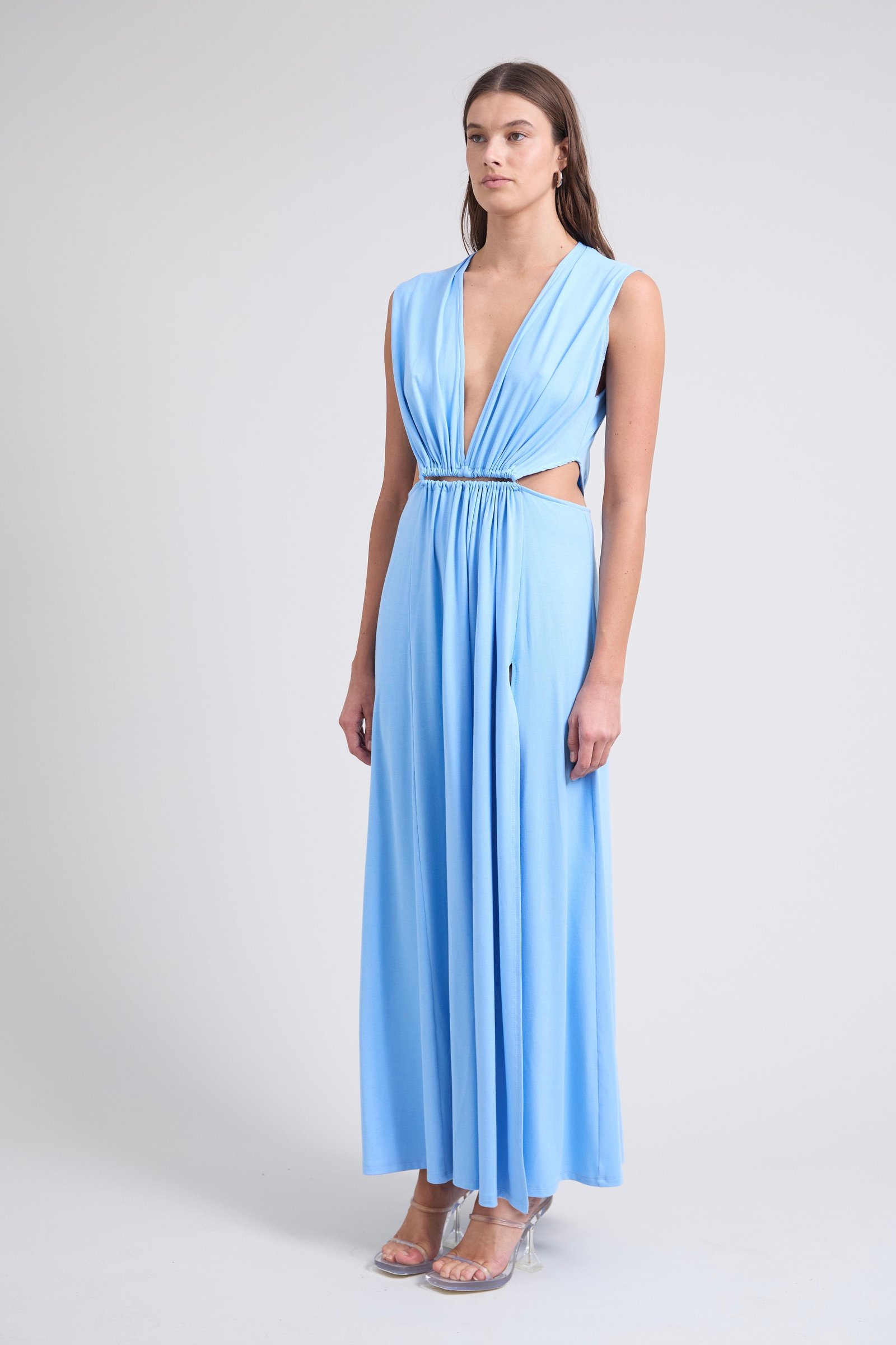 PFEIFFER DO FOR LOVE GOWN - LIGHT BLUE photo 3