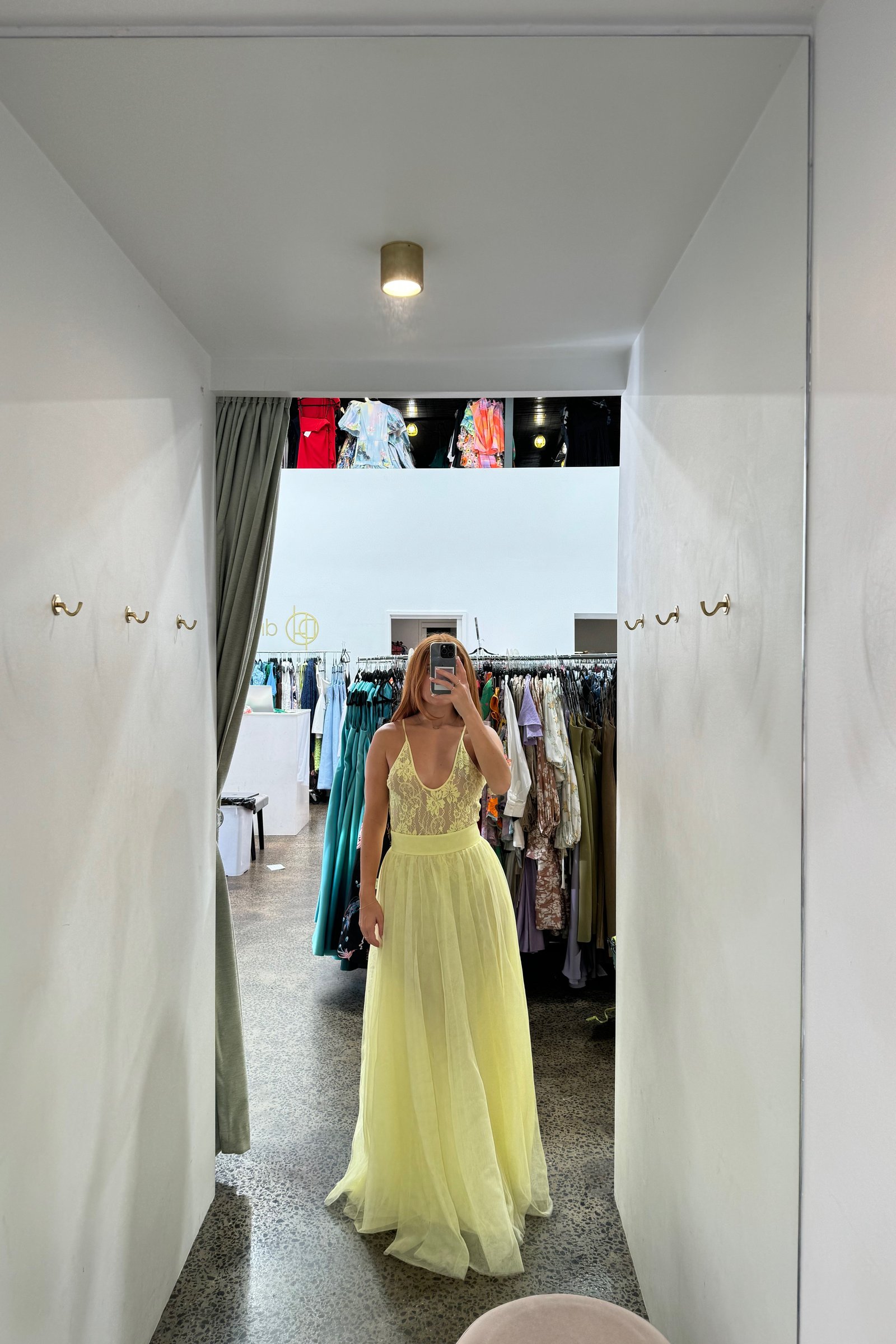 ZIMMERMANN SCOOP NECK BODYSUIT - LEMON photo 6