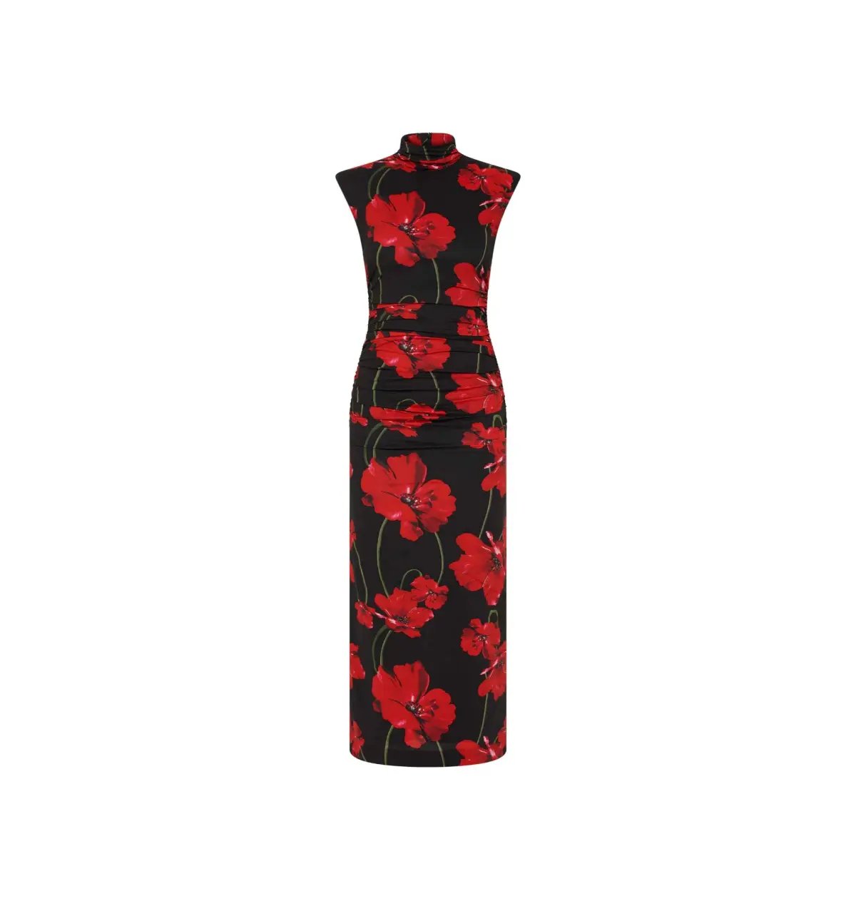 Rebecca Vallance Poppy Fields Midi Dress Floral Print Size AU 12 photo 5