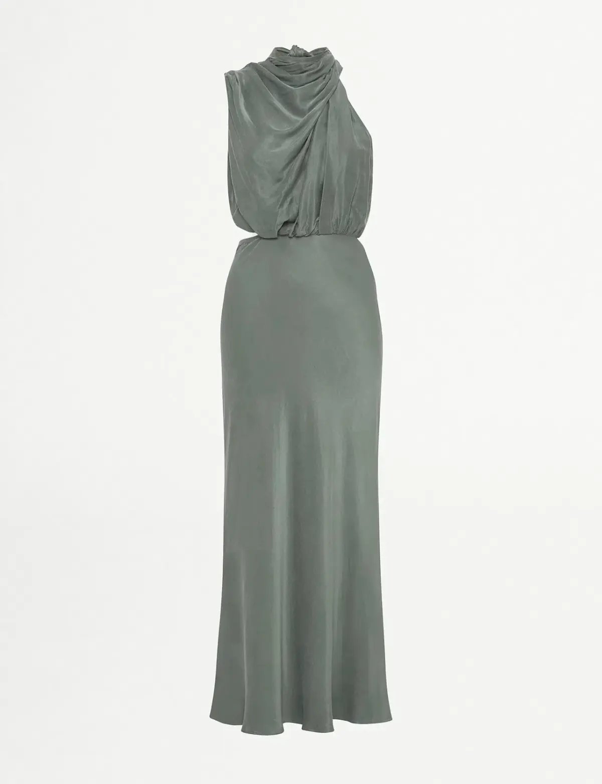 Sheike Park Ave Midi Dress Sage Size 10 photo 2
