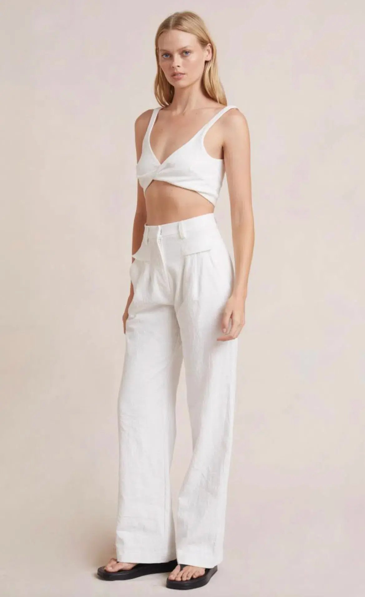 Bec & Bridge Phoebe Top in Ivory Size 14 photo 2
