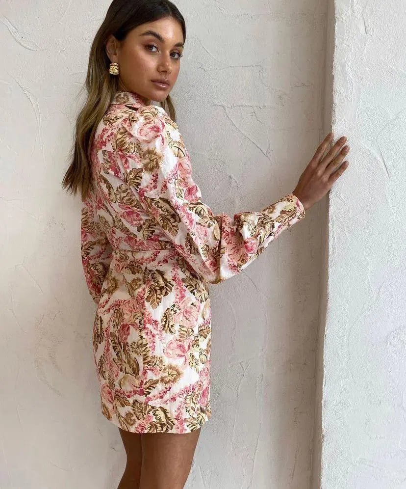 Significant Other Leonie Dress Print Size 8 photo 2