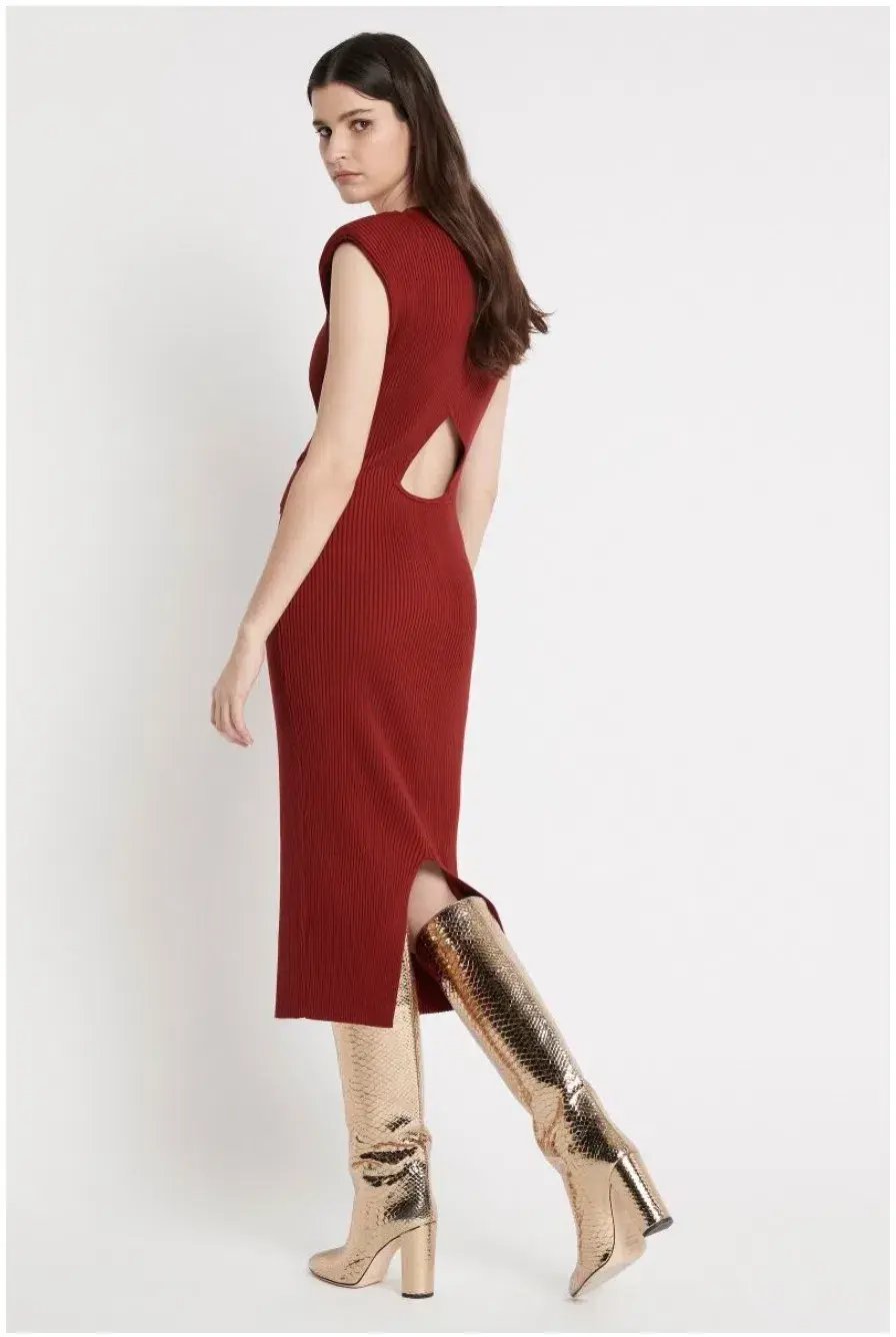 Sass & Bide No More Wishing Dress in Cherry Red Size 6 photo 3