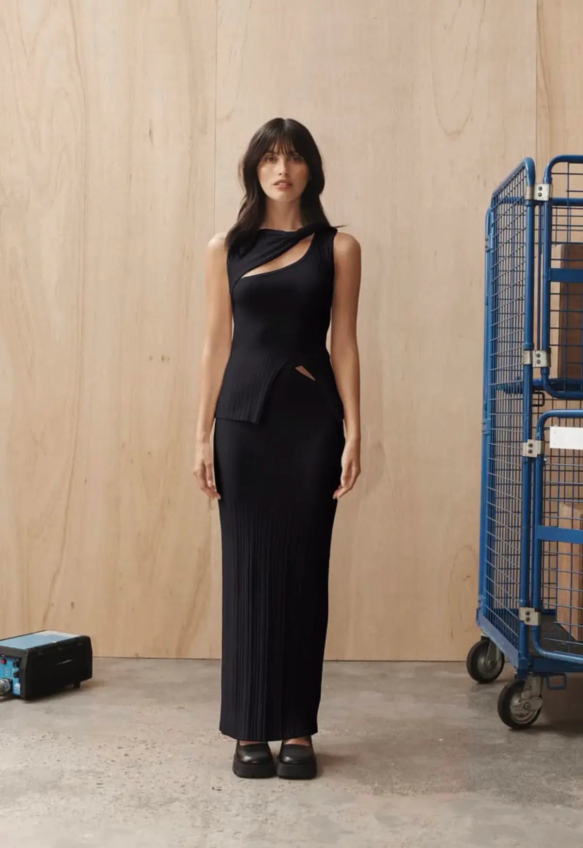 Henne Romee Knit Set in Black Size AU 6 photo 3