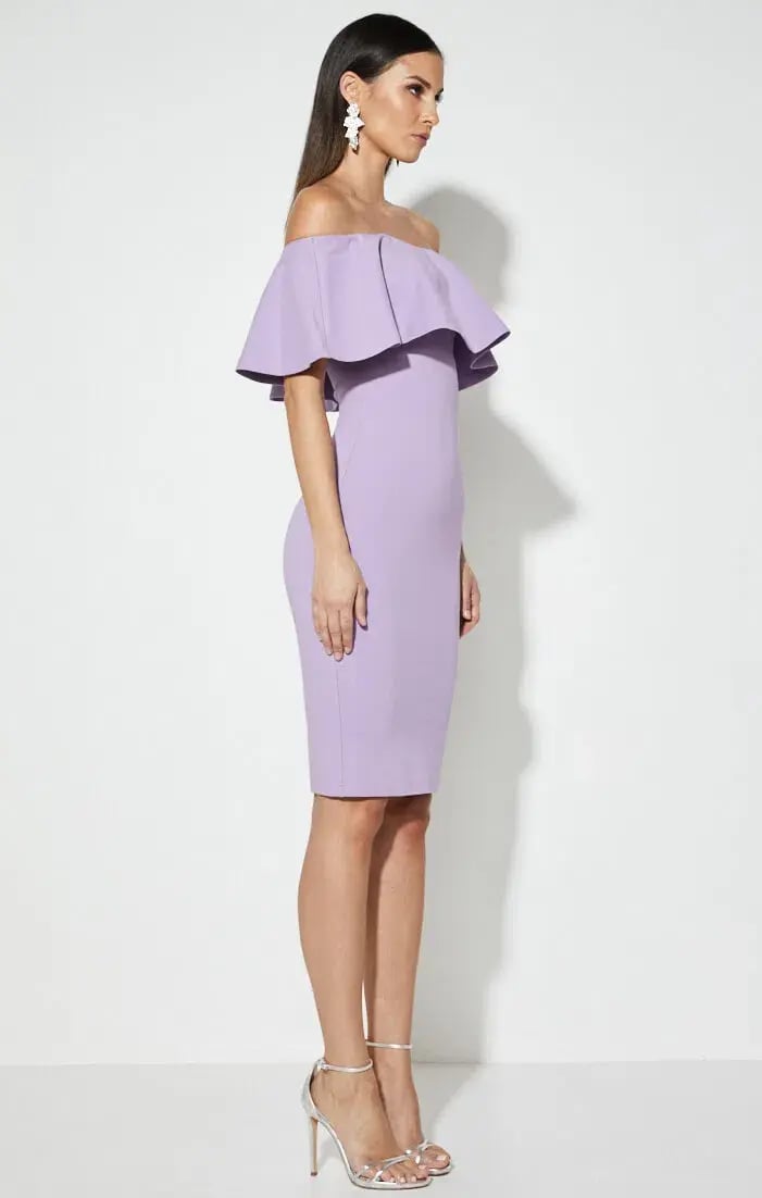 Mossman Kiss and Tell Dress Lilac Size 6 photo 2