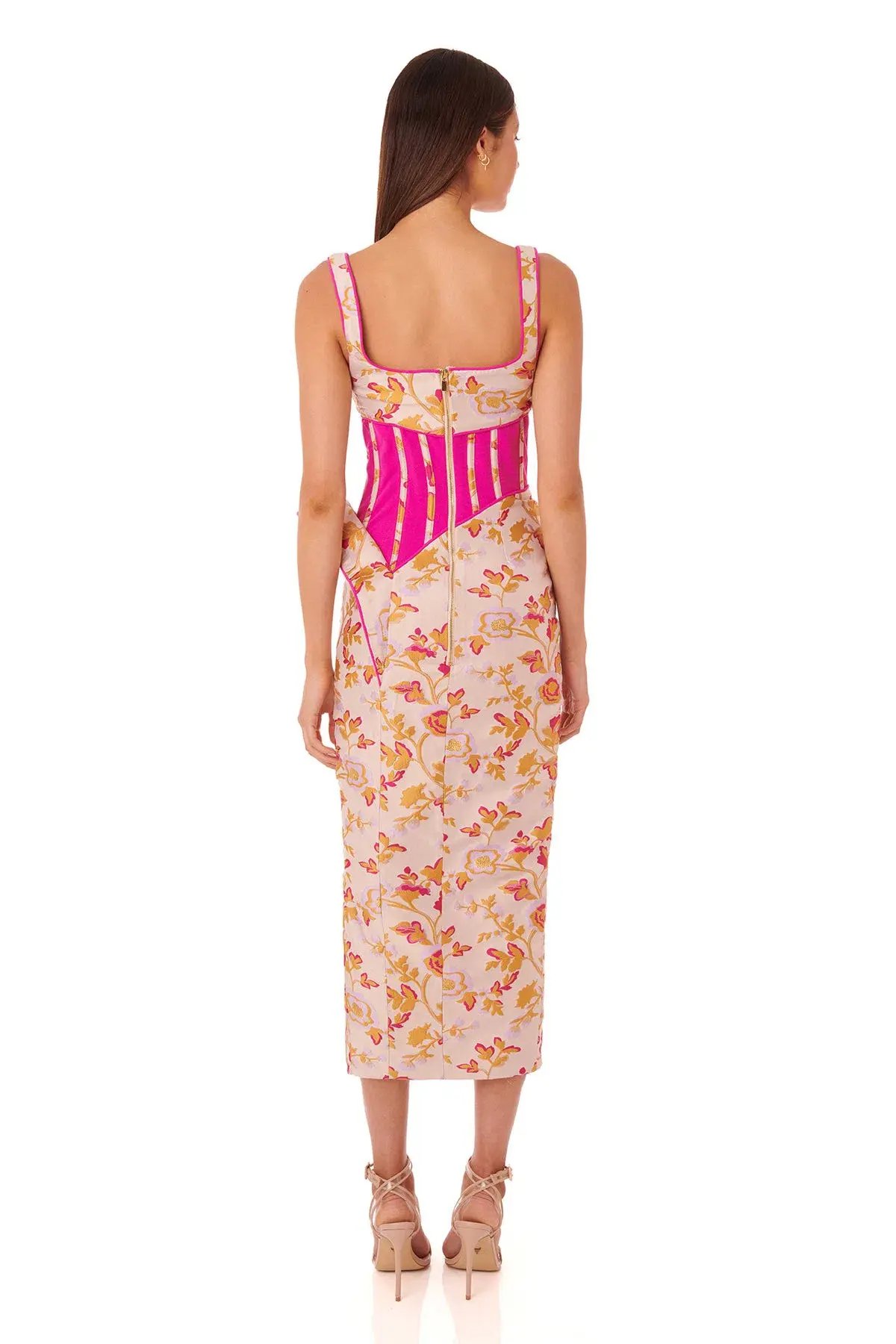 Eliya The Label Maddison Midi Dress Floral Size 6 / XS photo 5