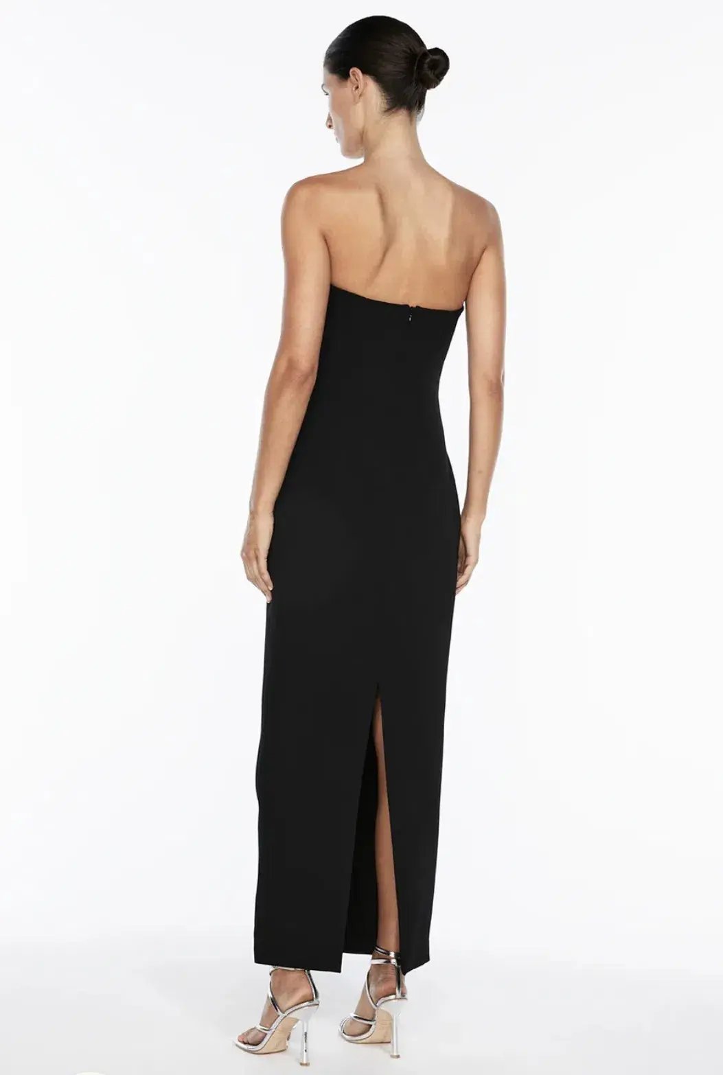 Manning Cartell Fast Forward Strapless Maxi Dress Black Size 8 photo 4