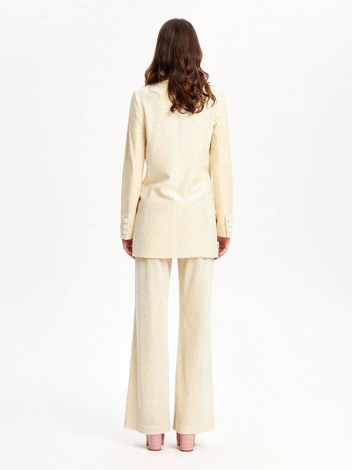 Alice McCall Citrus Midnight Magic Two-Piece Suit Cream Size 6 photo 5