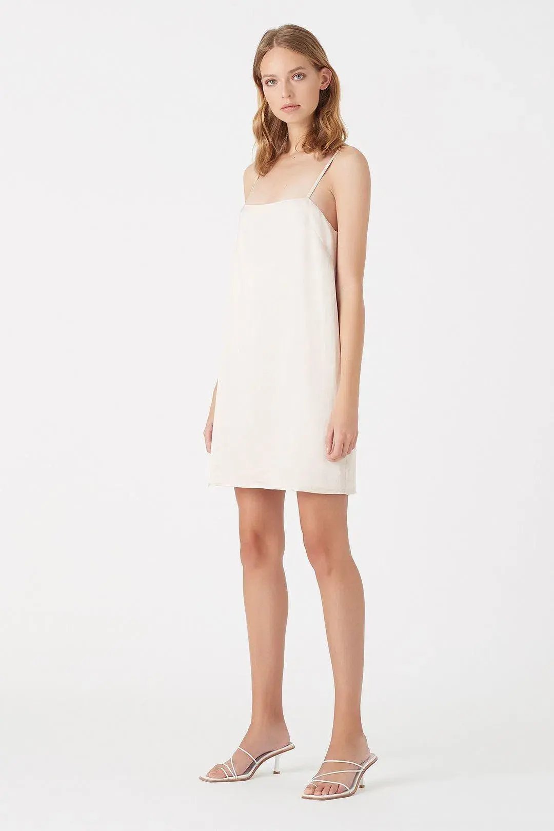Aje  Mimosa Easton Slip Mini Dress Blush Size 4 photo 2