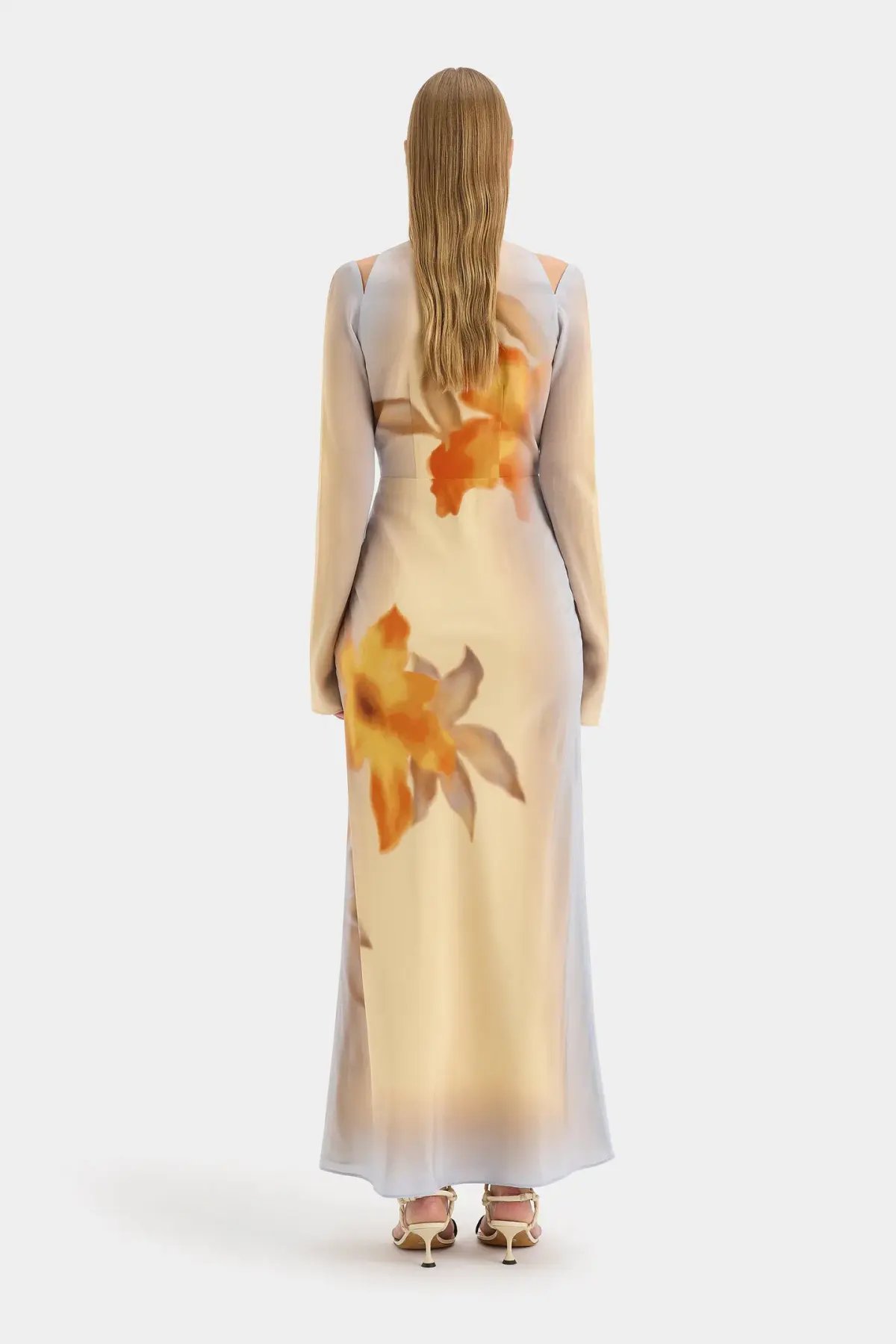 Sir the Label Serene Scarf Dress Sequoia Floral Size 2 / AU 10 photo 2