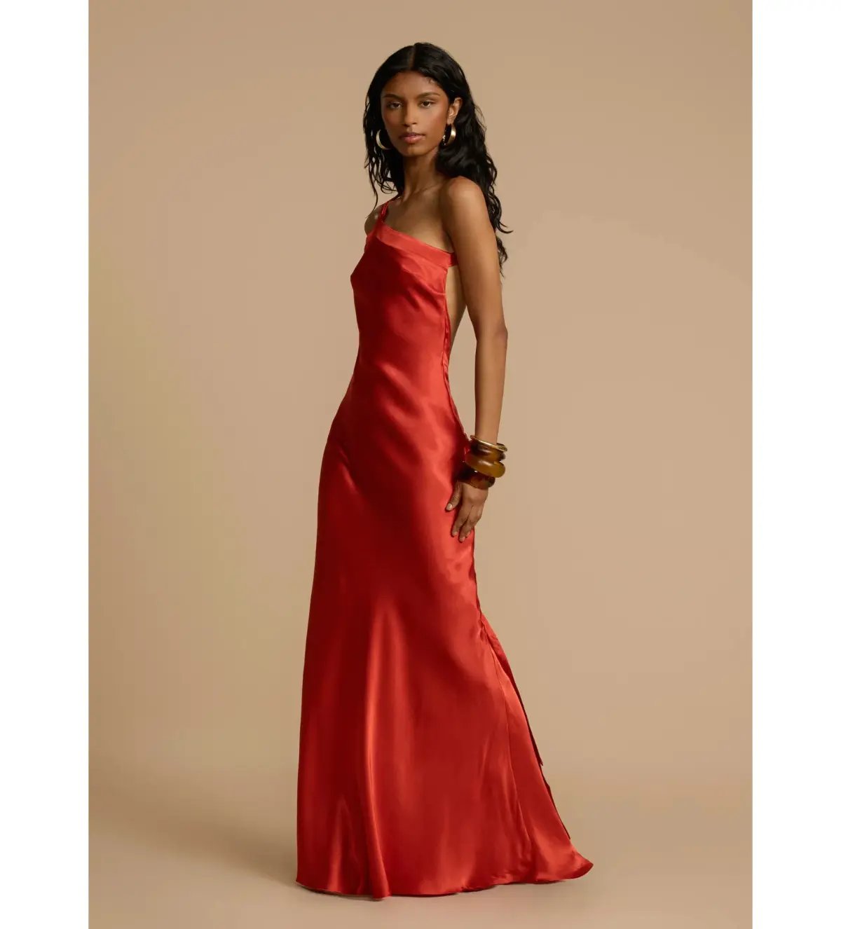 Arcina Ori Monique Maxi Gown Rust Size XS/ AU 6 photo 3