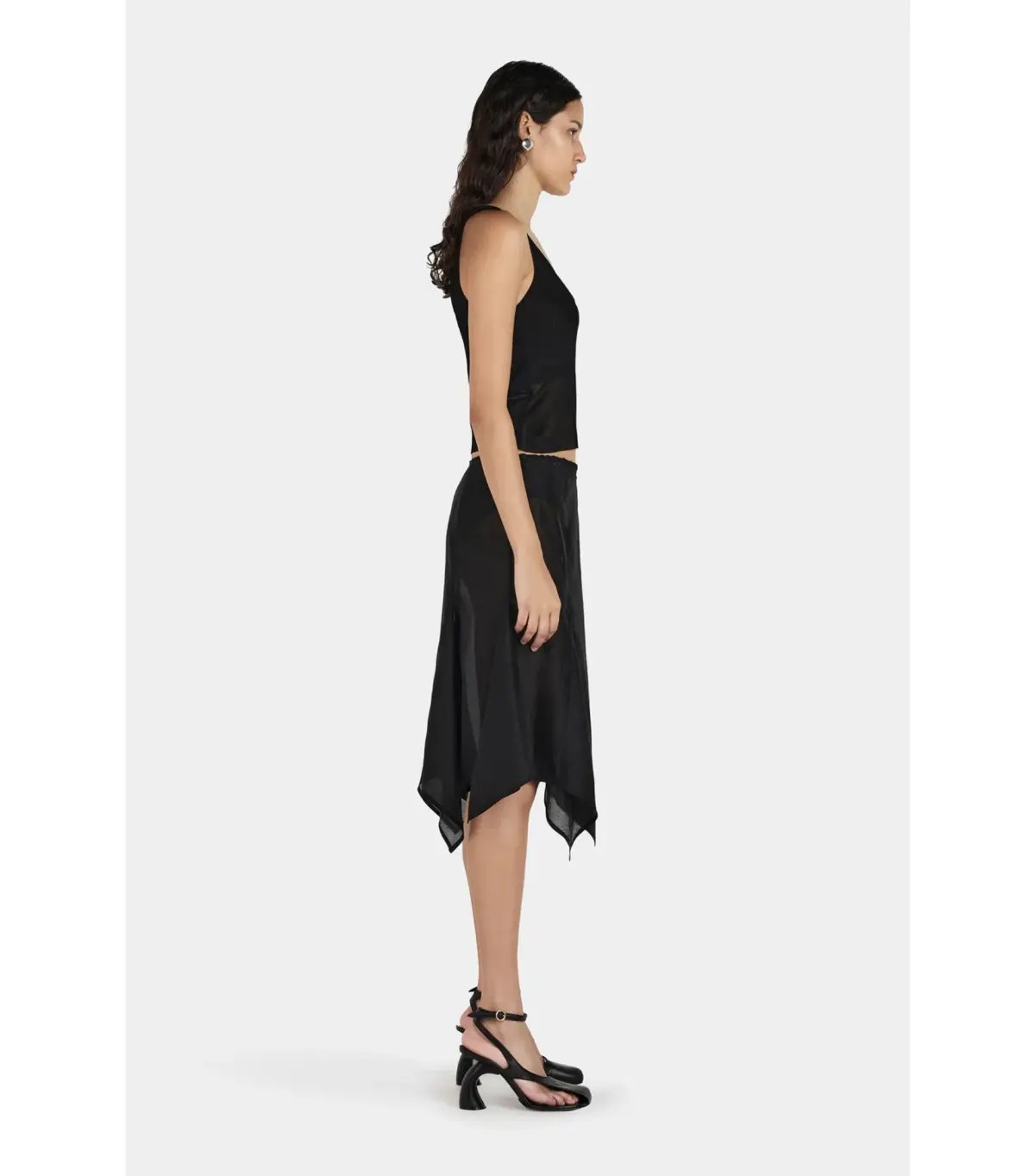 Hansen and Gretel Miller Knee Length Skirt Black Size AU 6 photo 6