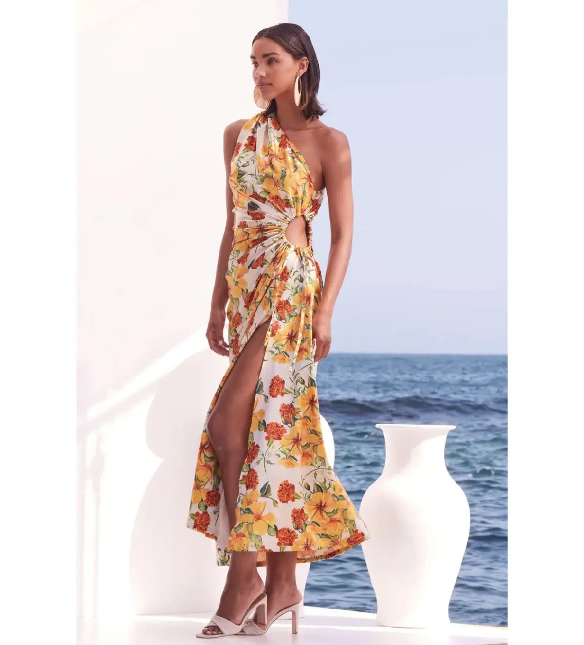 Sonya Moda Nour Yarden Maxi Dress Floral Size AU 12 photo 3