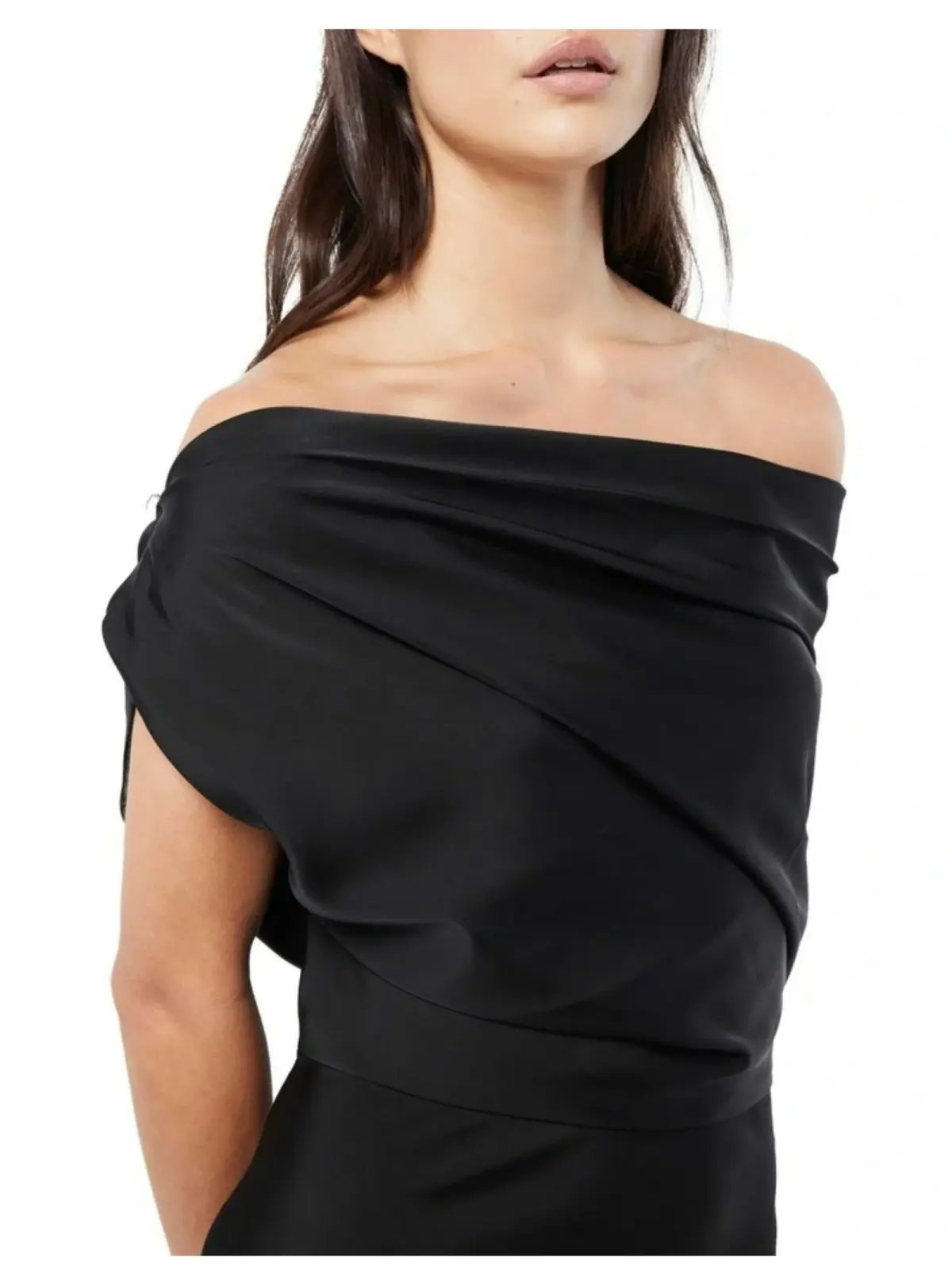 Mossman Love In The Dark Midi Dress Black Size AU 8 photo 3