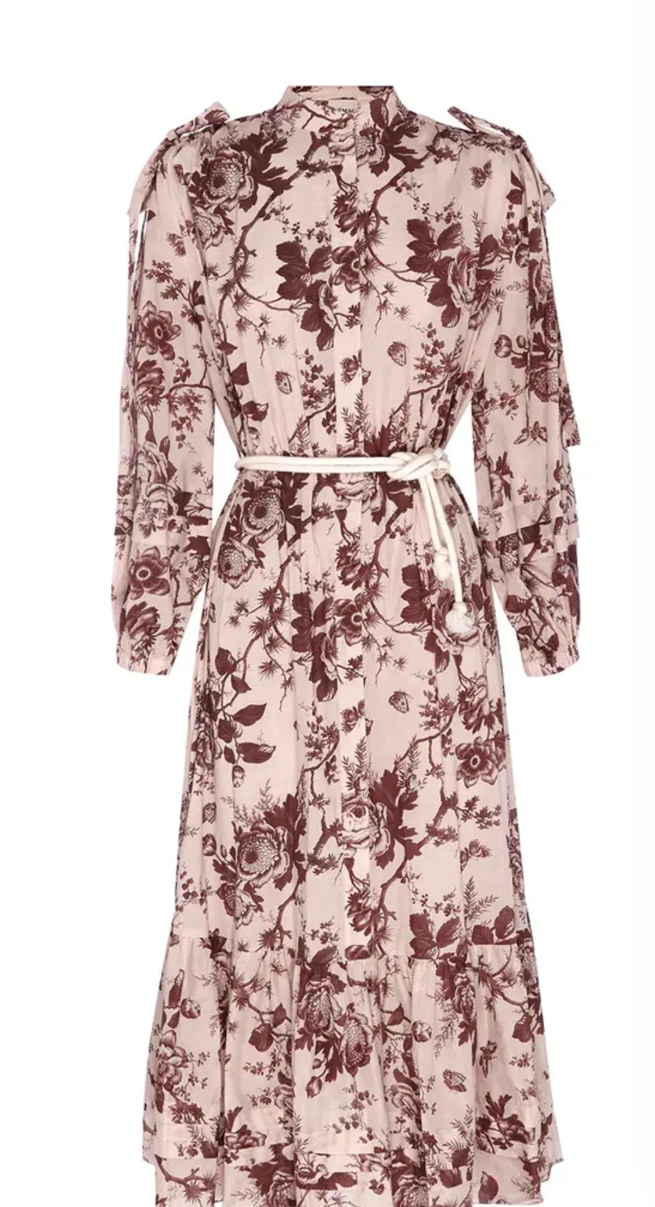 Alemais Heathier Tie Shoulder Dress Print Size AU 12 photo 4