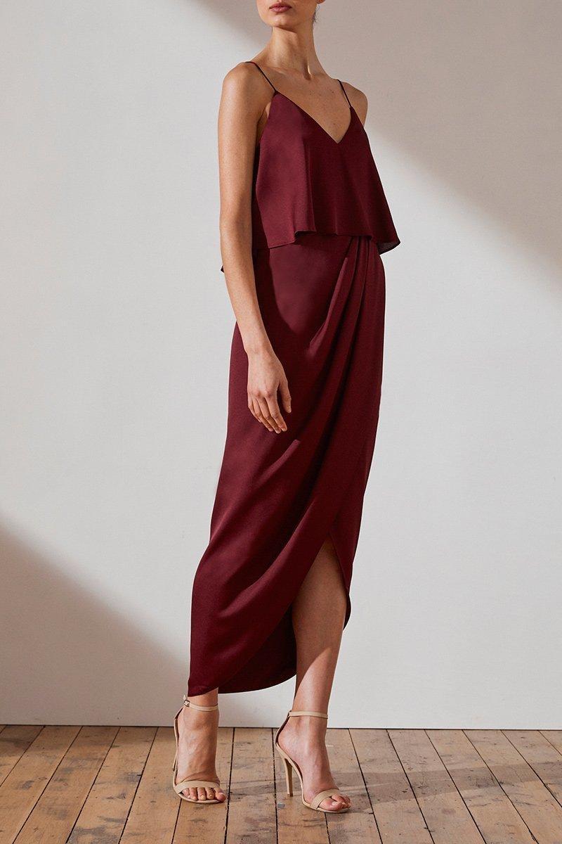 Luxe Cocktail Frill Dress Garnett photo 2