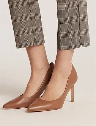 Perri Cutten Roman Pants Tan One Size photo 5