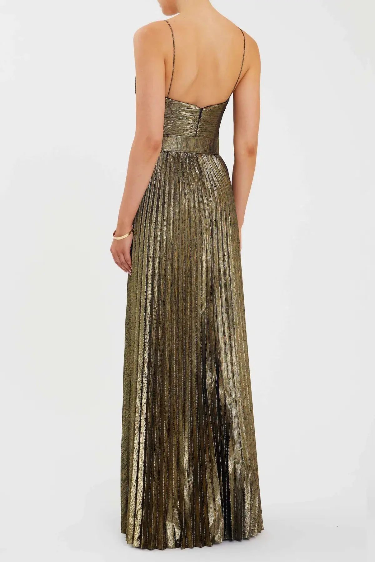 Rebecca Vallance Josie Gown in Metallic Size 8 photo 3