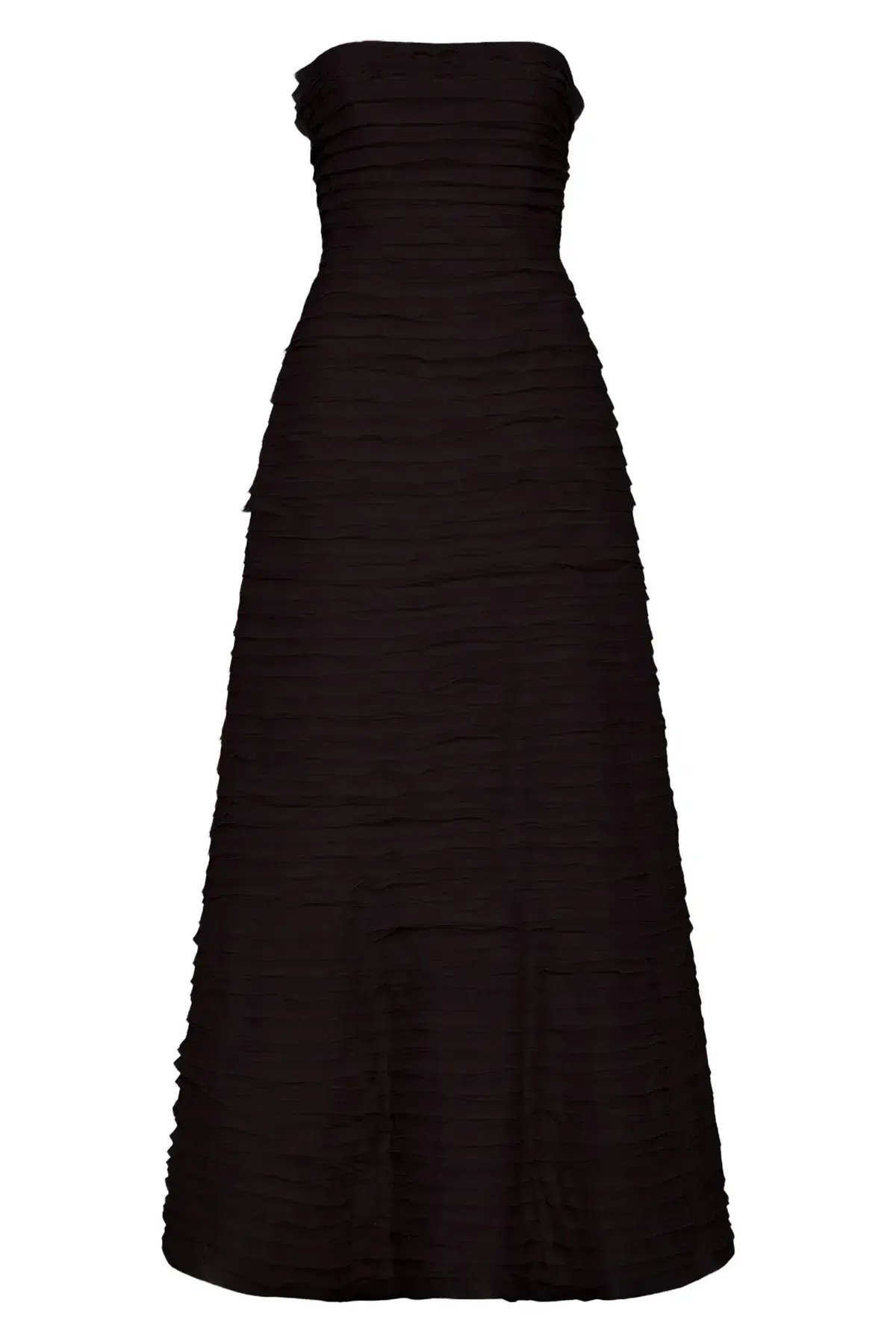 Aje Soundscape Maxi Dress Black Size 6 photo 4
